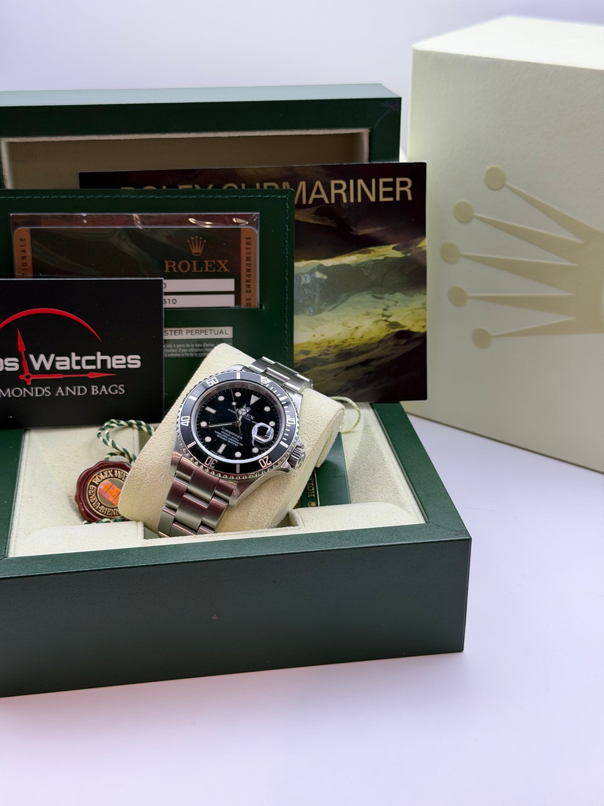 Rolex Submariner Date 16610 – Anno 2008 – Serie M – Full Set – Condizioni pari al nuovo