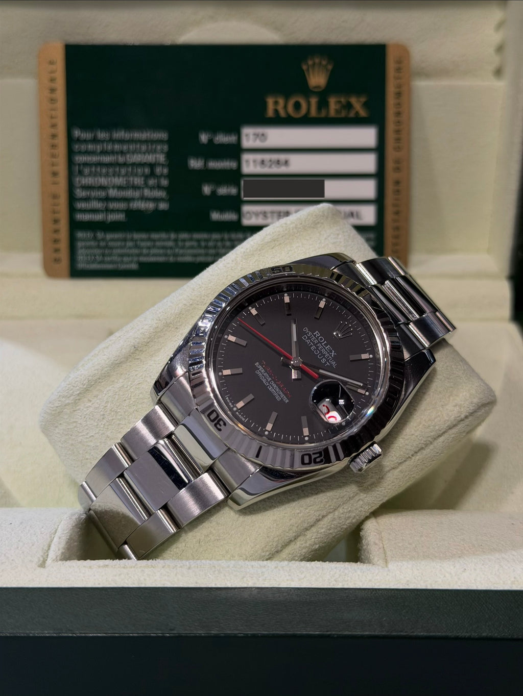 Rolex Datejust Turn-O-Graph Ref. 116264