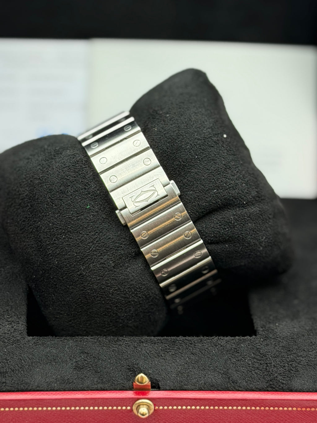 Cartier Santos Ref. WSSA0030 – Acciaio – Quadrante Blu – Full Set