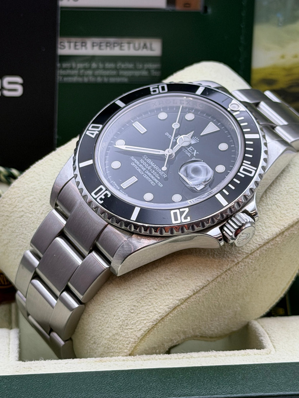 Rolex Submariner Date 16610 – Anno 2008 – Serie M – Full Set – Condizioni pari al nuovo