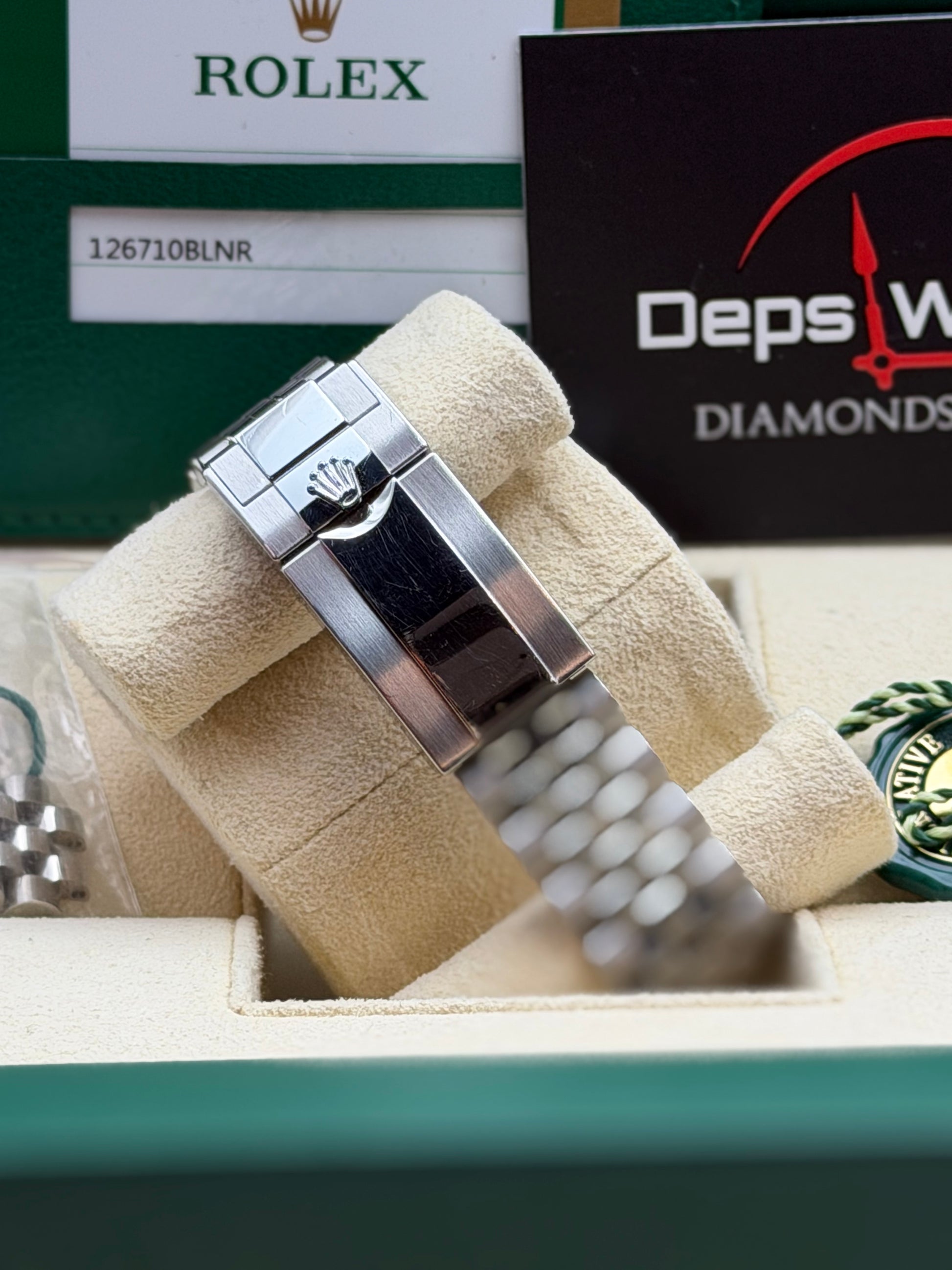 Rolex GMT-Master II 126710BLNR “Batman” – 2020 – Full Set – Mai Lucidato – Pari al Nuovo