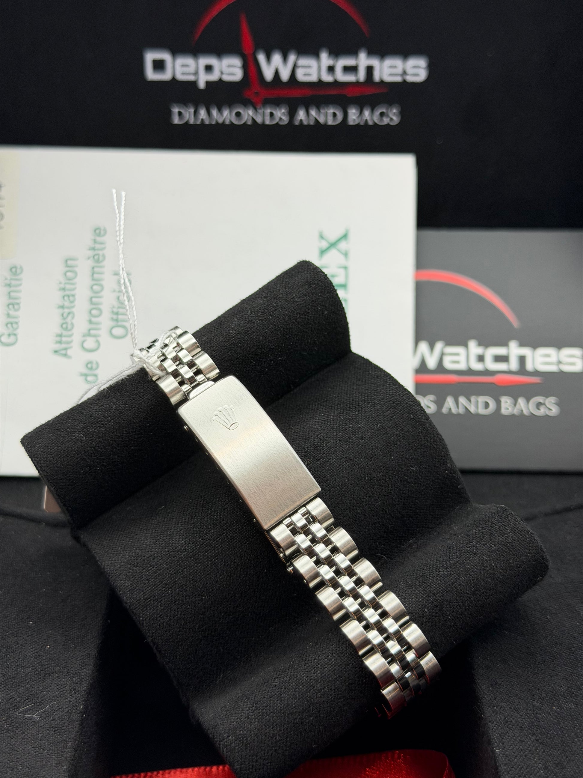 Rolex Datejust 79174 26mm Jubilee del 2004 blu scatola e garanzia!