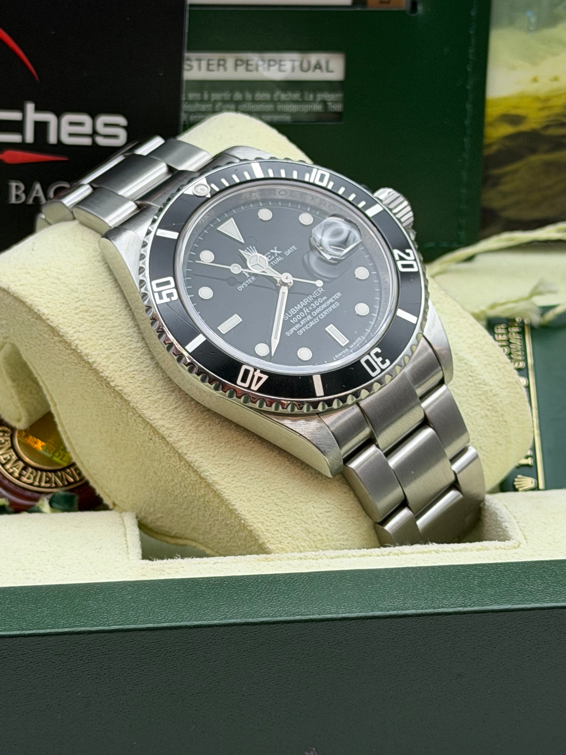 Rolex Submariner Date 16610 – Anno 2008 – Serie M – Full Set – Condizioni pari al nuovo