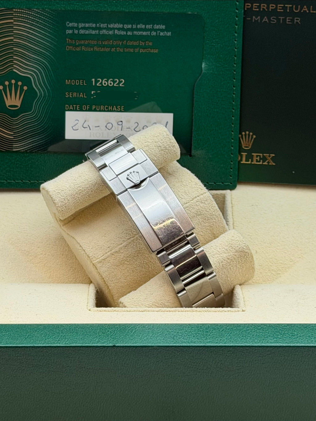 Rolex Yacht-Master 40 Ref. 126622 – Acciaio & Platino – Full Set