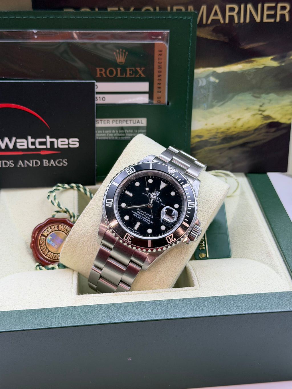 Rolex Submariner Date 16610 – Anno 2008 – Serie M – Full Set – Condizioni pari al nuovo