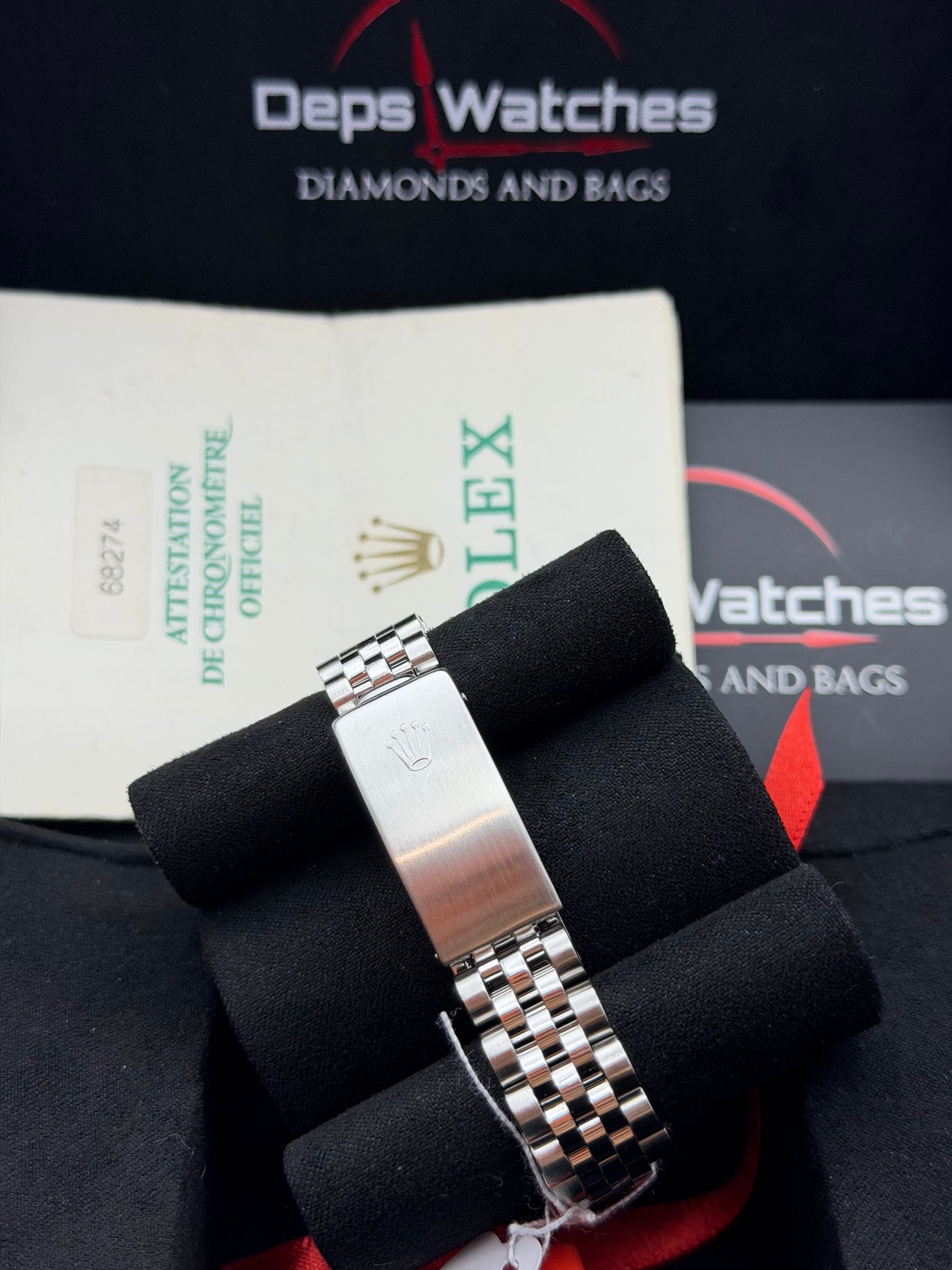 Rolex Datejust 68274 31mm Jubilee del 1998 scritte rolex/brillanti scatola e garanzia!