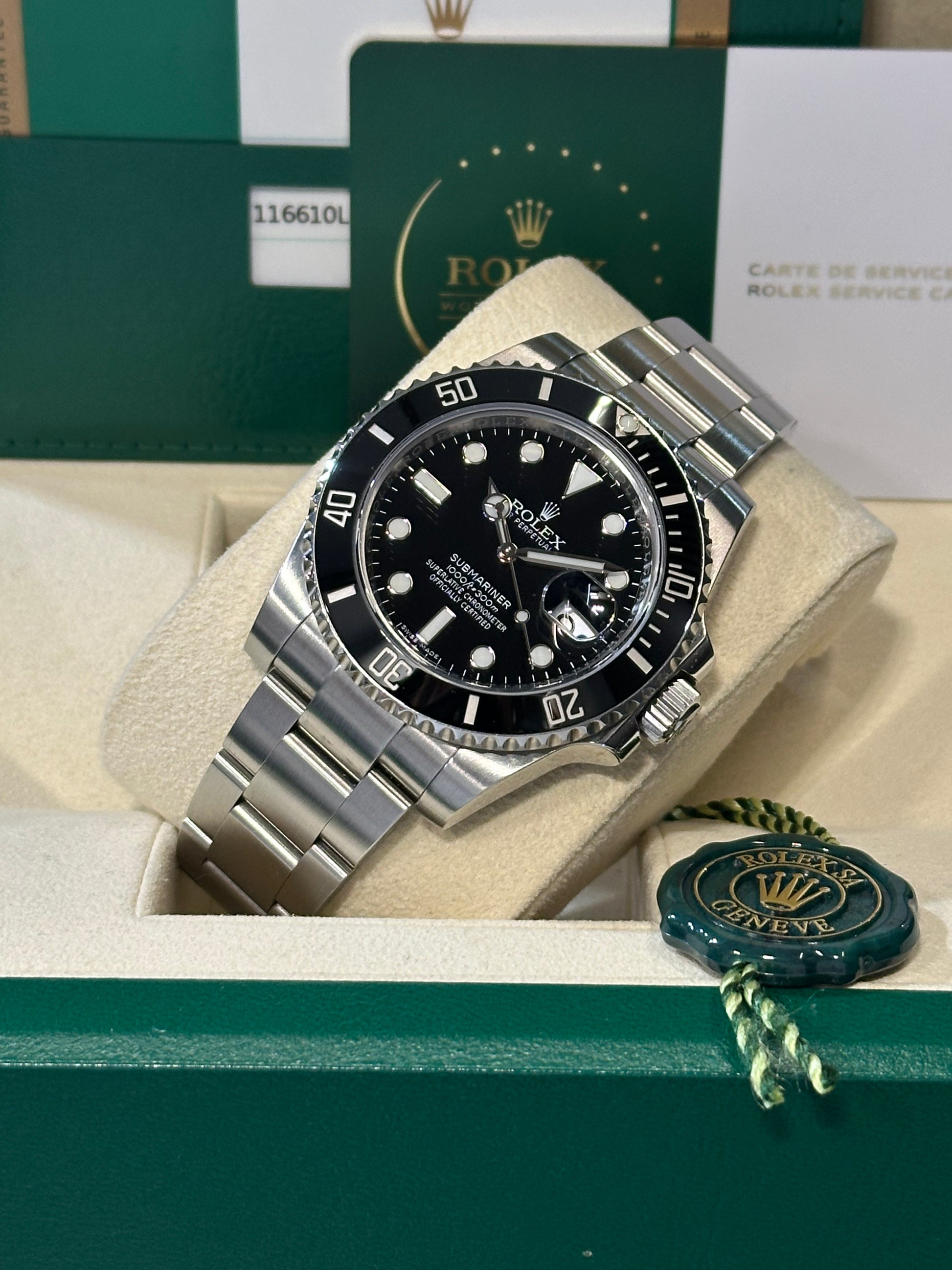 Rolex Submariner Date 116610LN del 2018 scatola e garanzia!