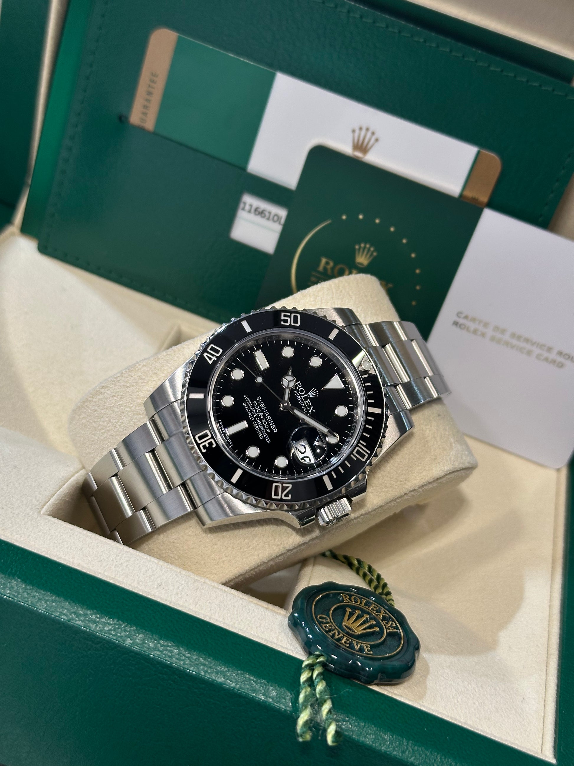 Rolex Submariner Date 116610LN del 2018 scatola e garanzia!
