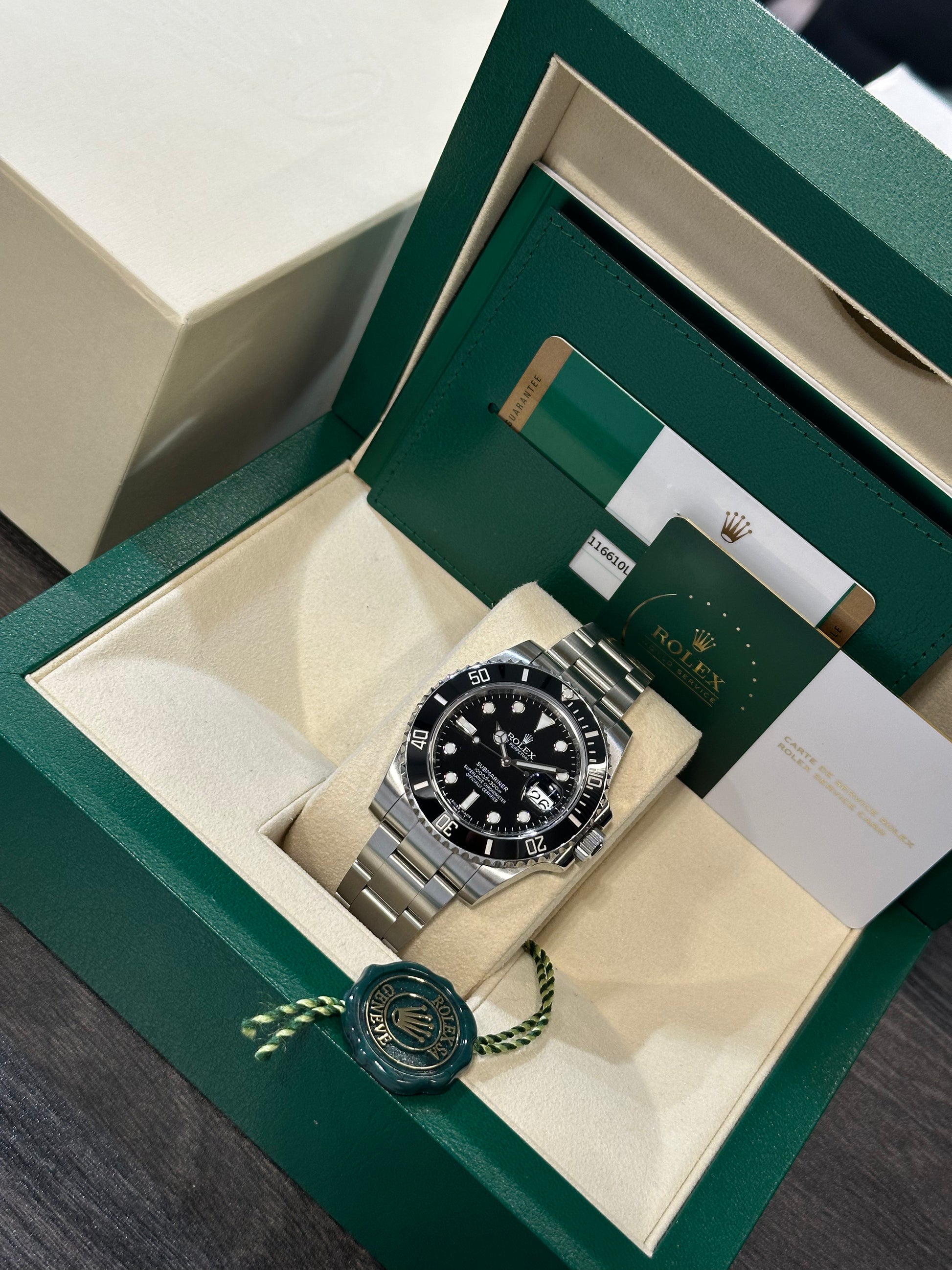 Rolex Submariner Date 116610LN del 2018 scatola e garanzia!