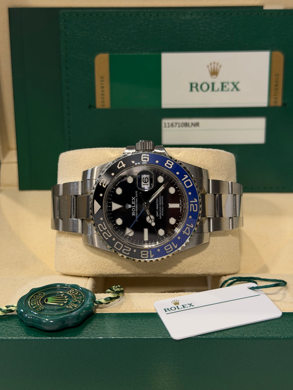 Rolex GMT-Master II 116710BLNR “Batman” – 2018 – Mai Lucidato