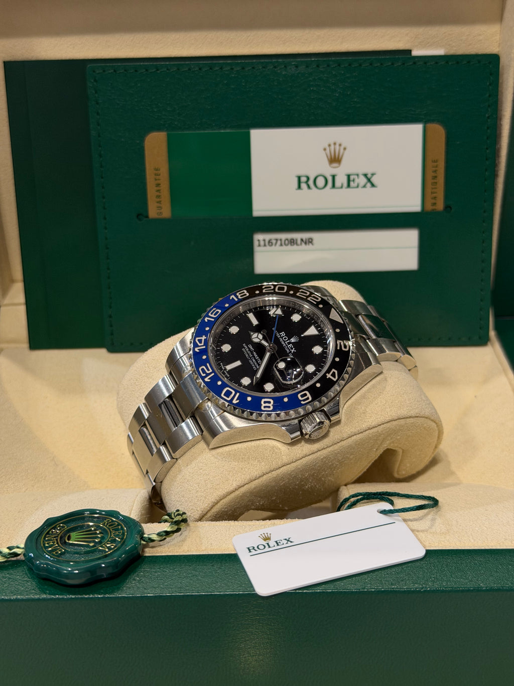 Rolex GMT-Master II 116710BLNR “Batman” – 2018 – Mai Lucidato