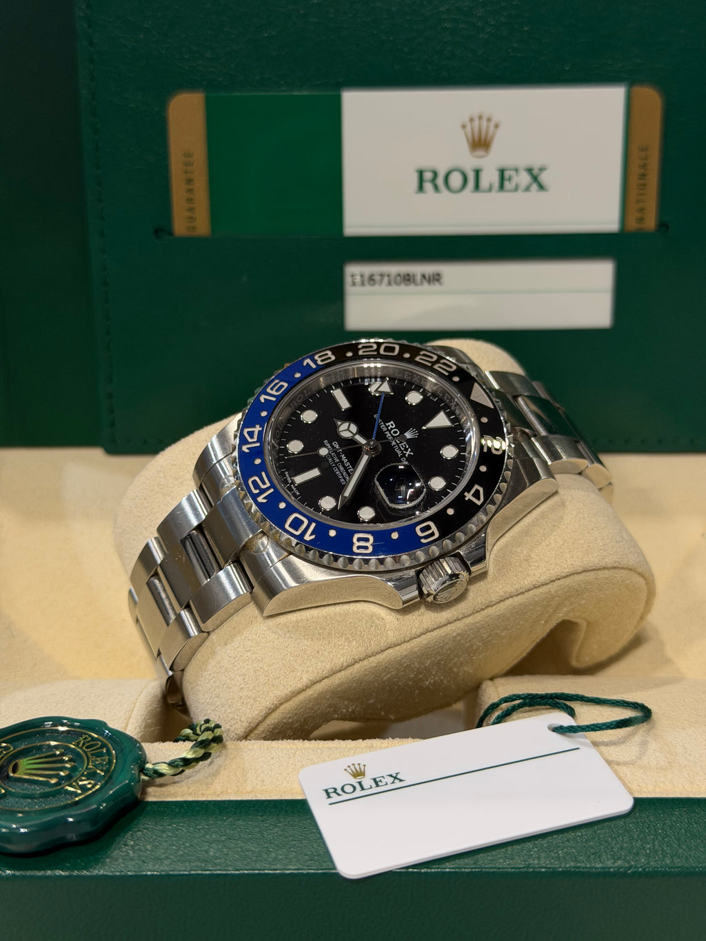 Rolex GMT-Master II 116710BLNR “Batman” – 2018 – Mai Lucidato
