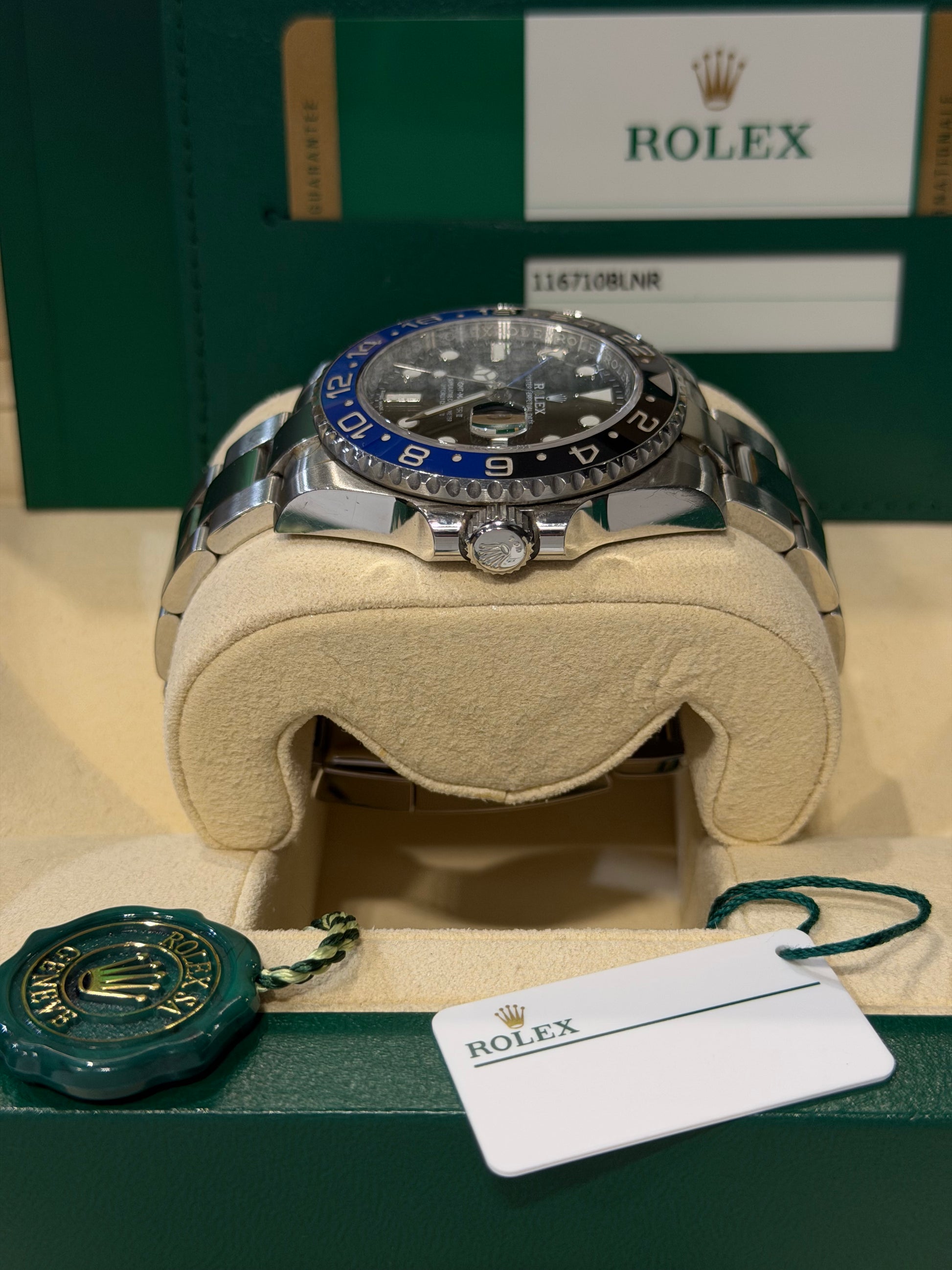 Rolex GMT-Master II 116710BLNR “Batman” – 2018 – Mai Lucidato
