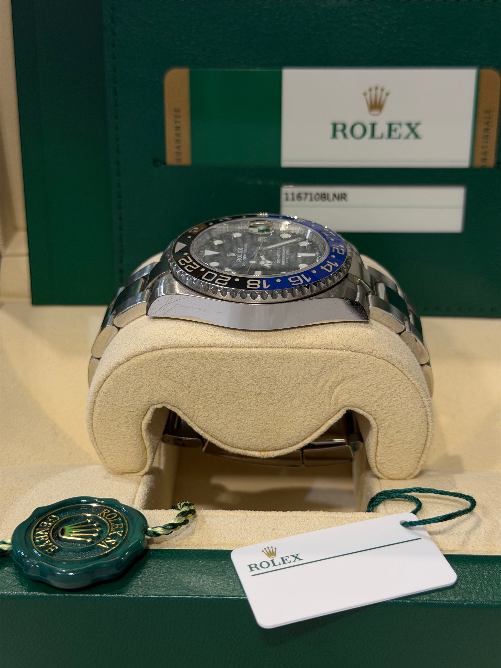 Rolex GMT-Master II 116710BLNR “Batman” – 2018 – Mai Lucidato