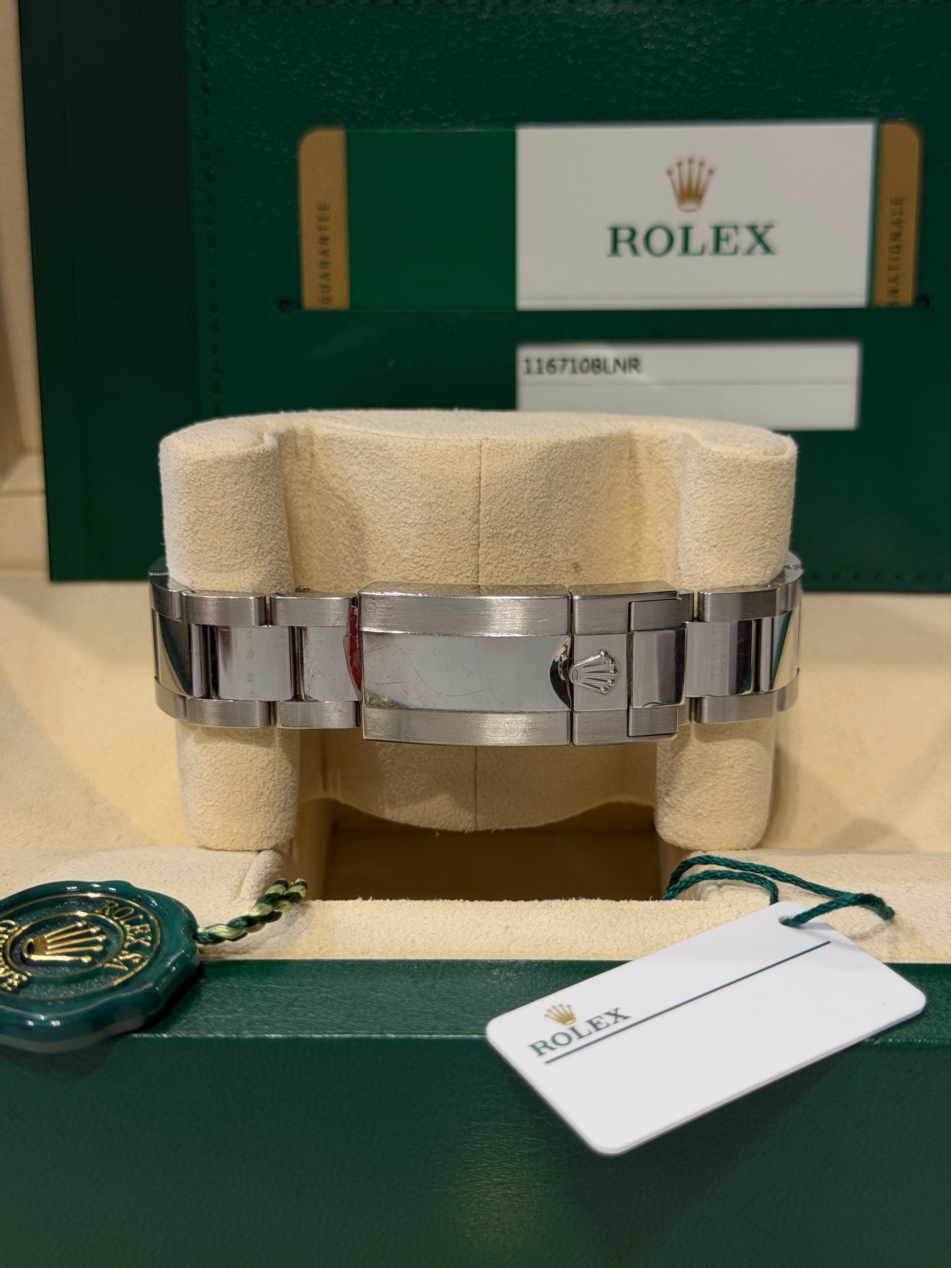 Rolex GMT-Master II 116710BLNR “Batman” – 2018 – Mai Lucidato
