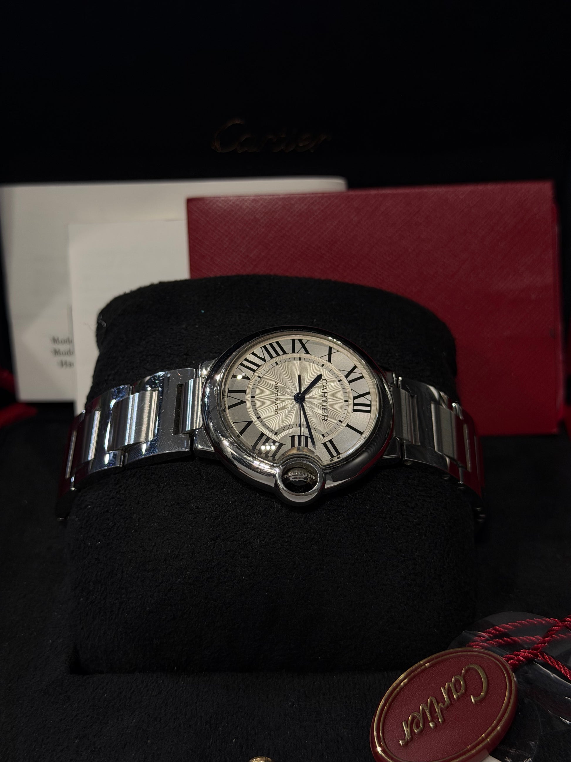 Cartier Ballon Bleu de Cartier – Ref. WSBB0048 – 2019 – Acciaio – Full Set