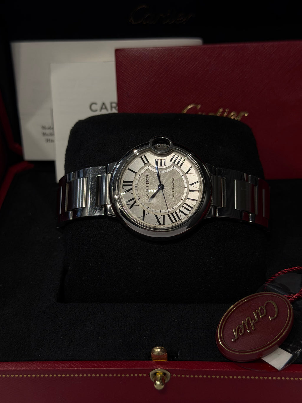 Cartier Ballon Bleu de Cartier – Ref. WSBB0048 – 2019 – Acciaio – Full Set