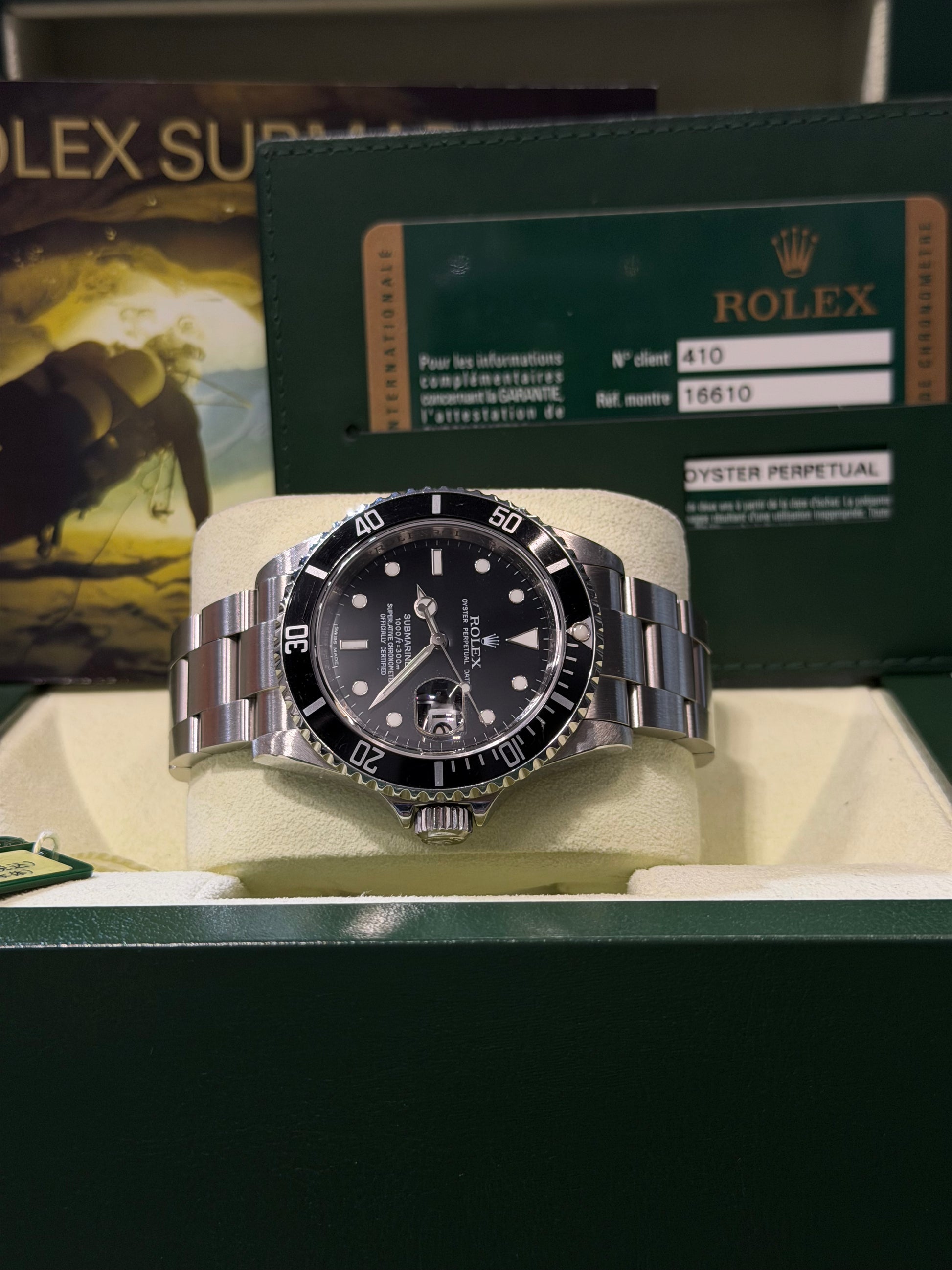 Rolex Submariner Date 16610 – Anno 2008 – Serie M – Full Set – Condizioni pari al nuovo (Copia)