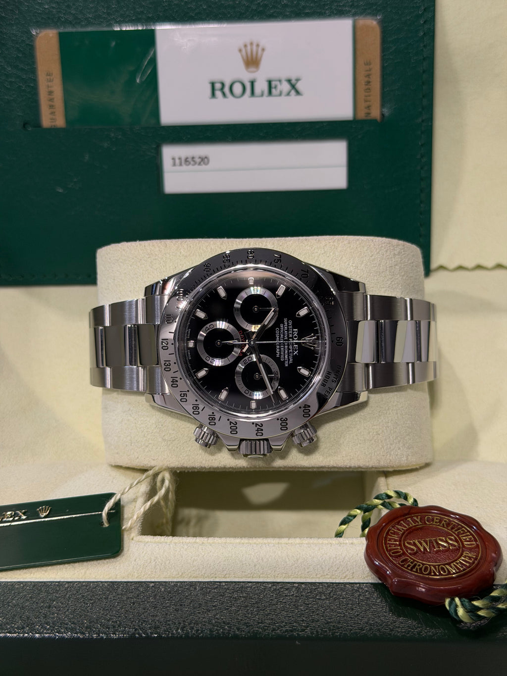 Rolex Daytona 116520 – Quadrante Nero – Full Set – Condizioni Eccellenti