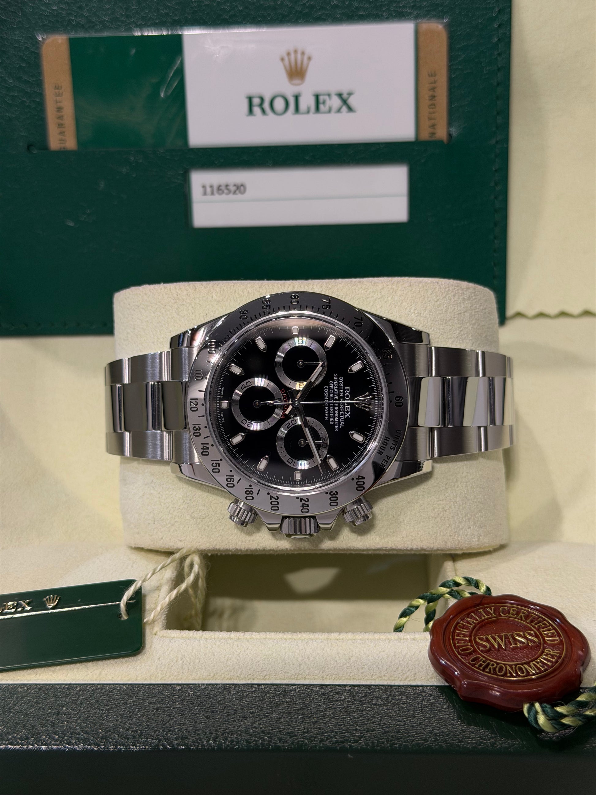 Rolex Daytona 116520 – Quadrante Nero – Full Set – Condizioni Eccellenti