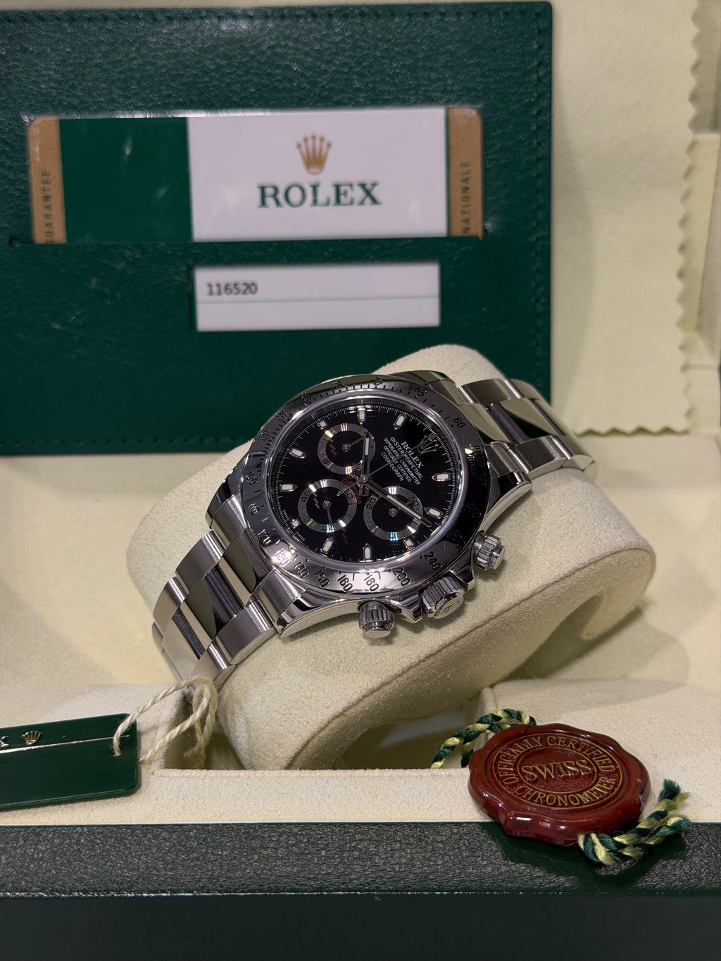 Rolex Daytona 116520 – Quadrante Nero – Full Set – Condizioni Eccellenti