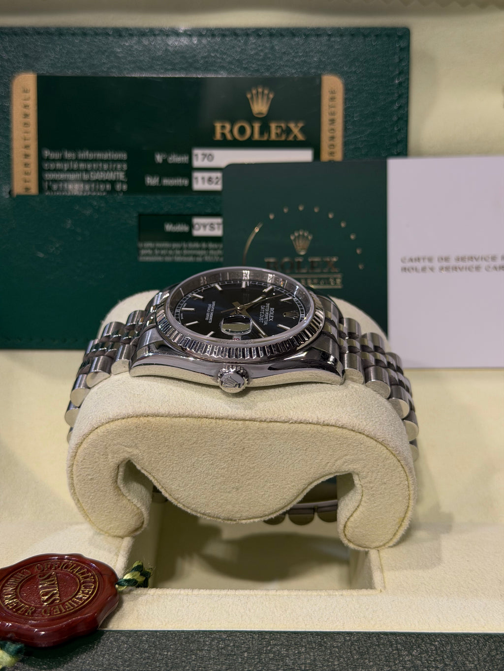 Rolex Datejust 36 Ref. 116234 – Quadrante Blu – Full Set