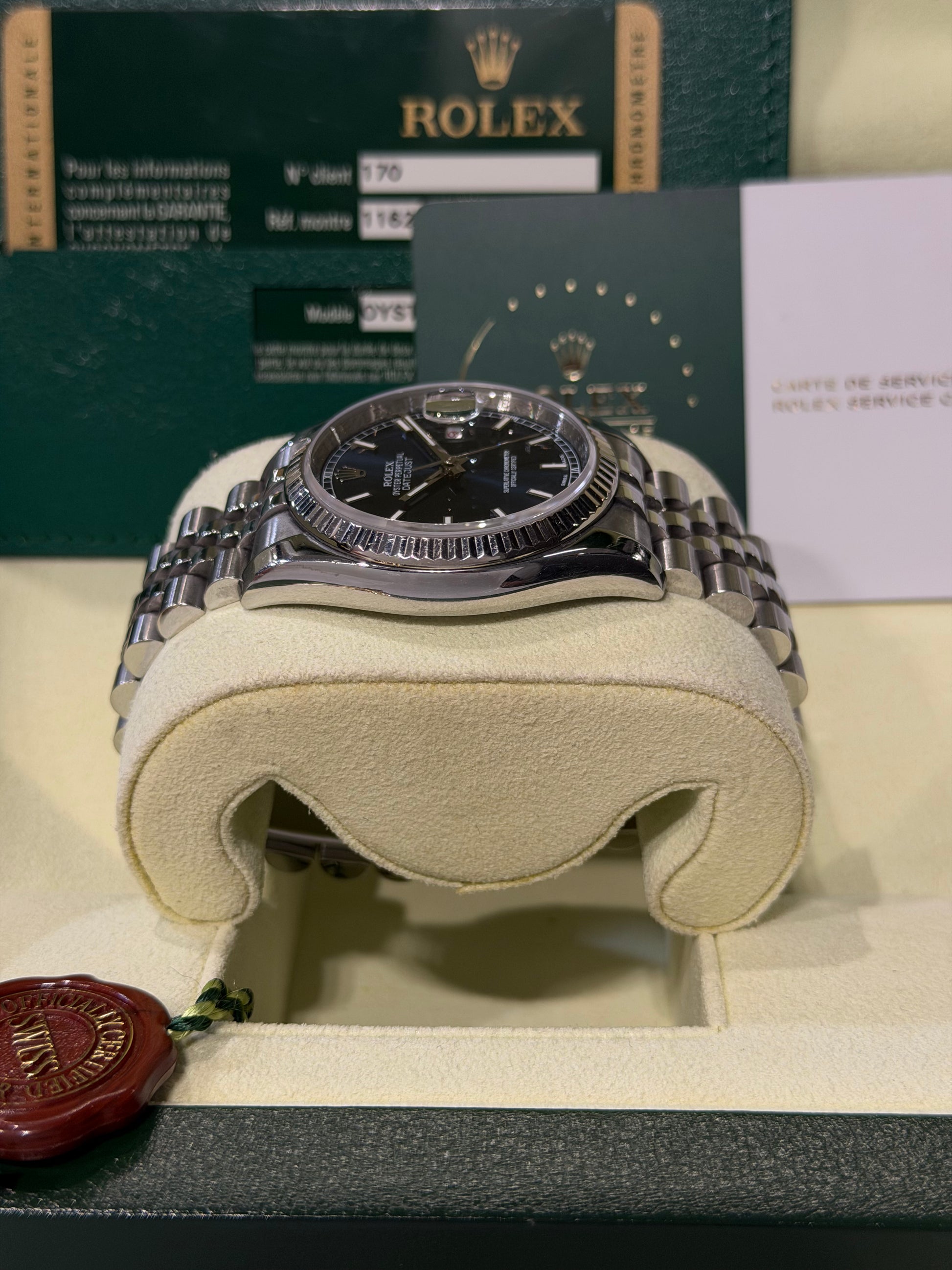 Rolex Datejust 36 Ref. 116234 – Quadrante Blu – Full Set