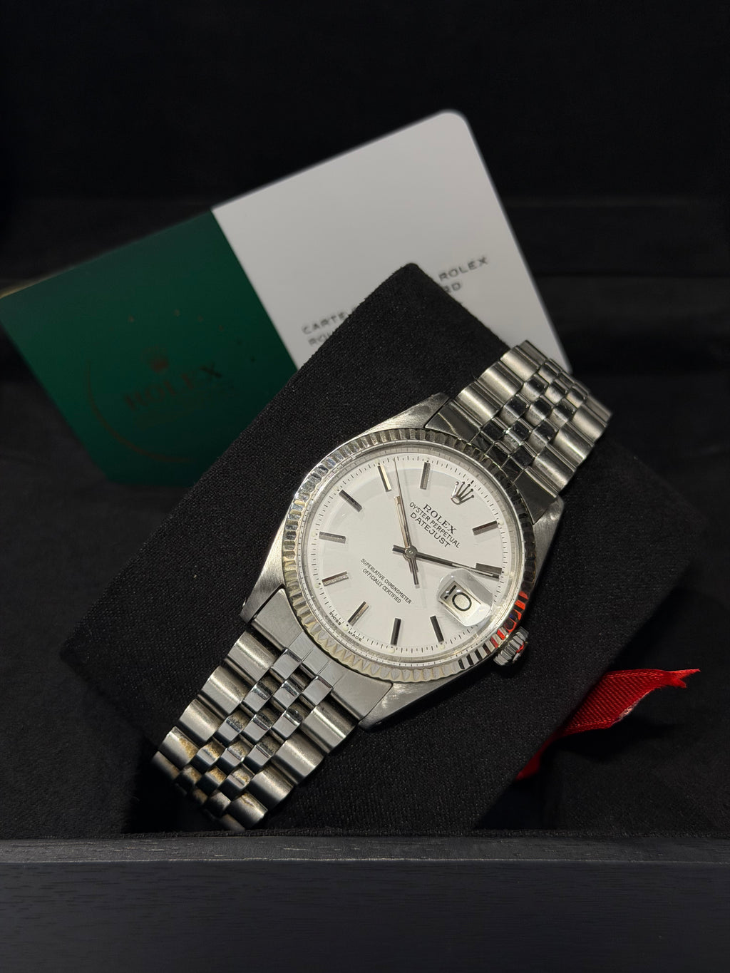 Rolex Oyster Perpetual Datejust 1601 – Quadrante Bianco