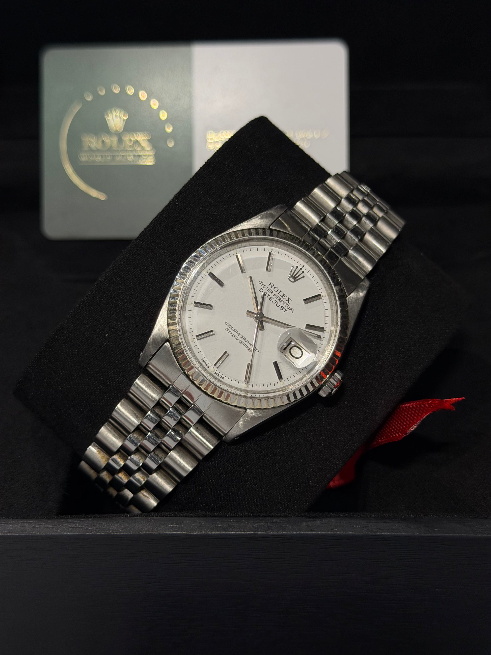 Rolex Oyster Perpetual Datejust 1601 – Quadrante Bianco