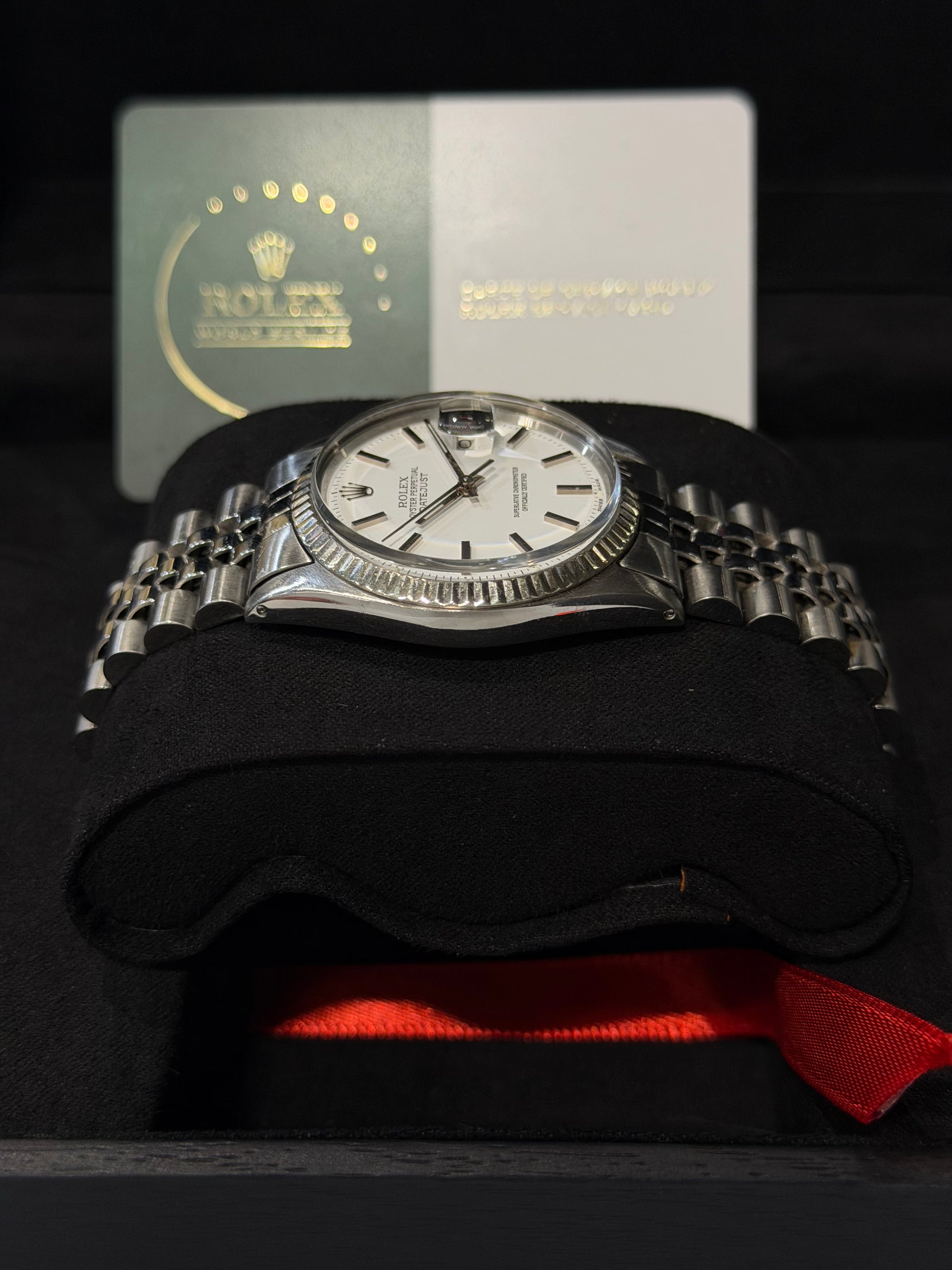 Rolex Oyster Perpetual Datejust 1601 – Quadrante Bianco