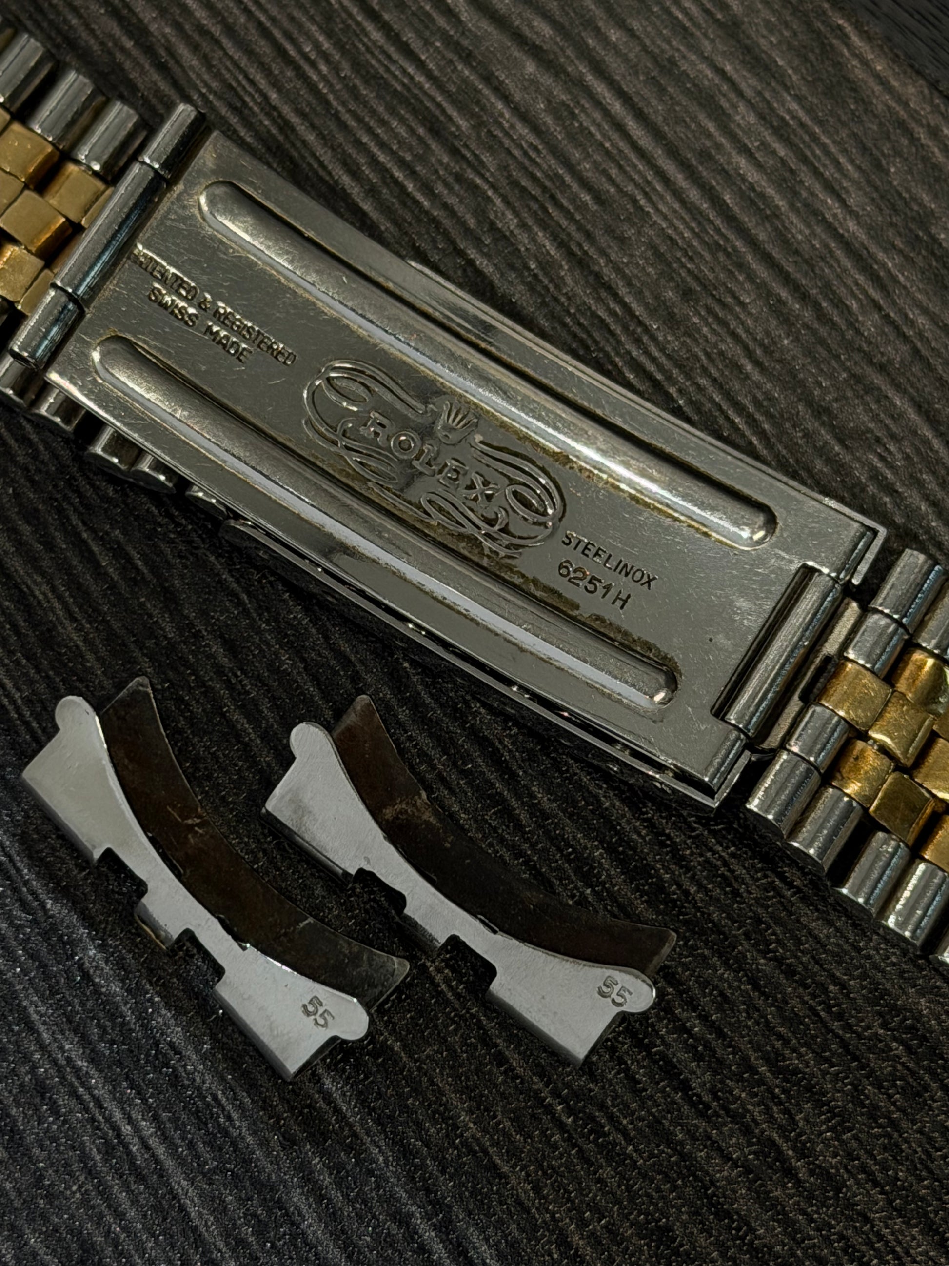 Rolex Datejust 1603 Automatico Acciaio Oro Blu 1971