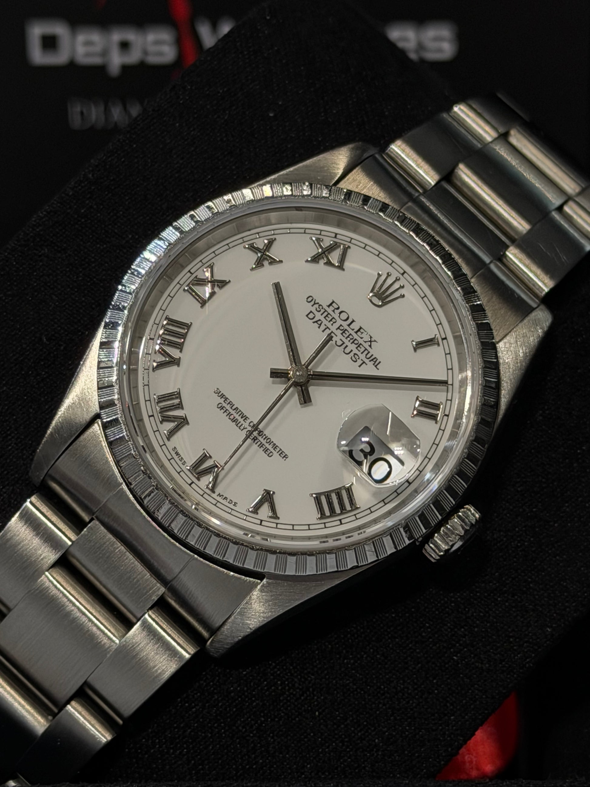 Rolex Datejust Ref. 16220 – Quadrante Bianco con Numeri Romani