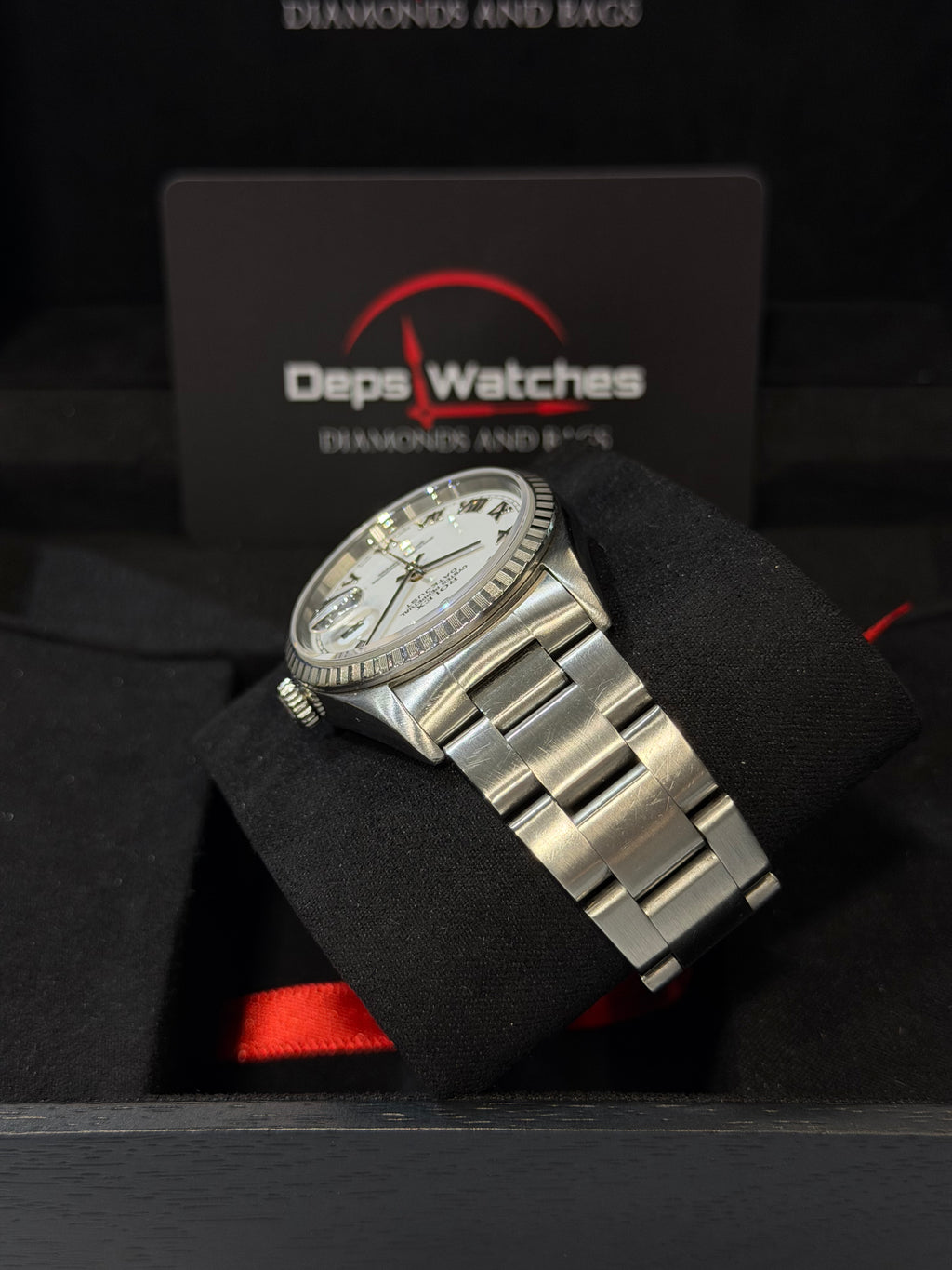 Rolex Datejust Ref. 16220 – Quadrante Bianco con Numeri Romani