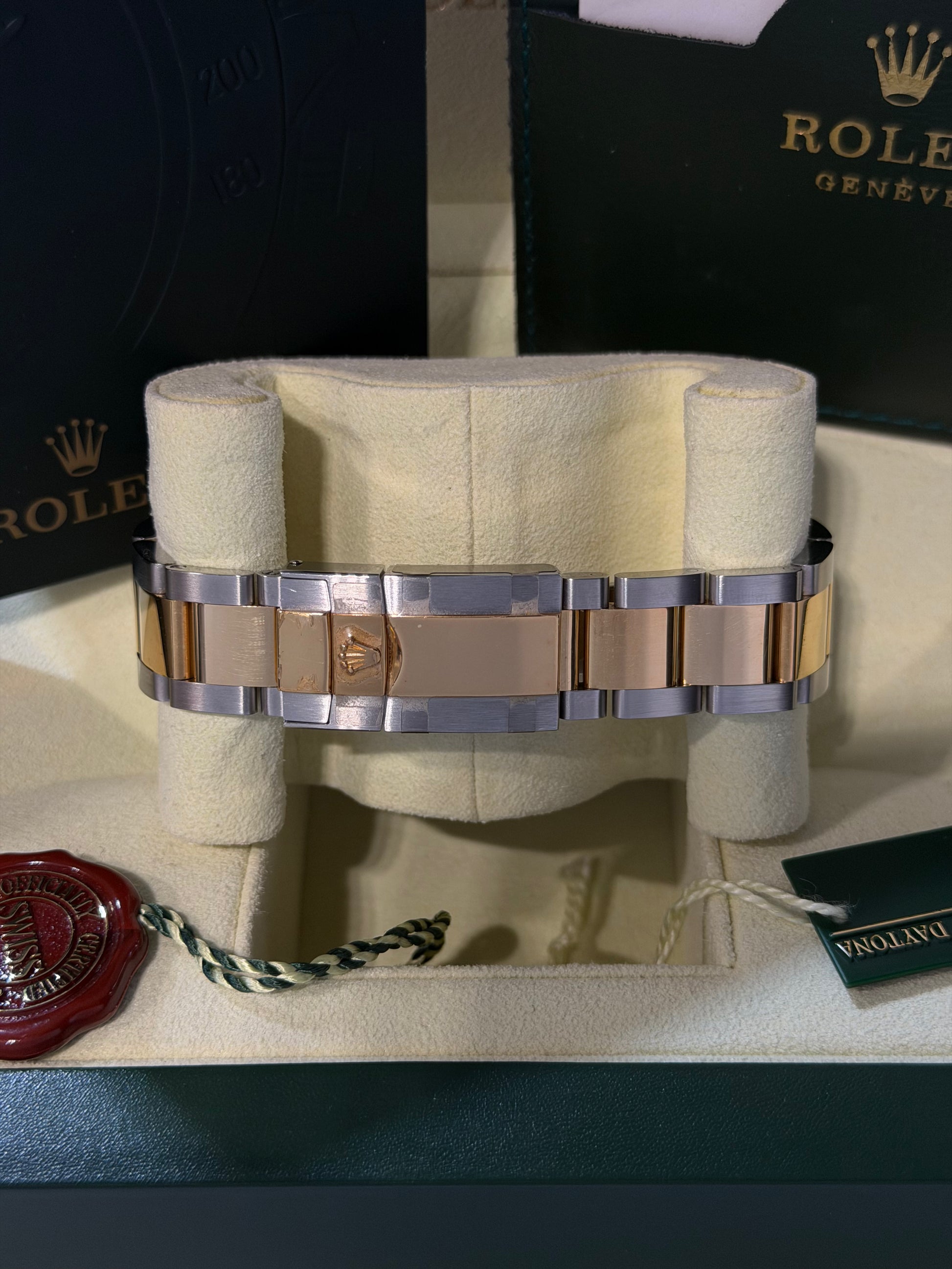 Rolex Cosmograph Daytona Acciaio/Oro Ref. 116523 “RRR” 2007 – Mai Lucidato – Pellicole 50% – Full Set