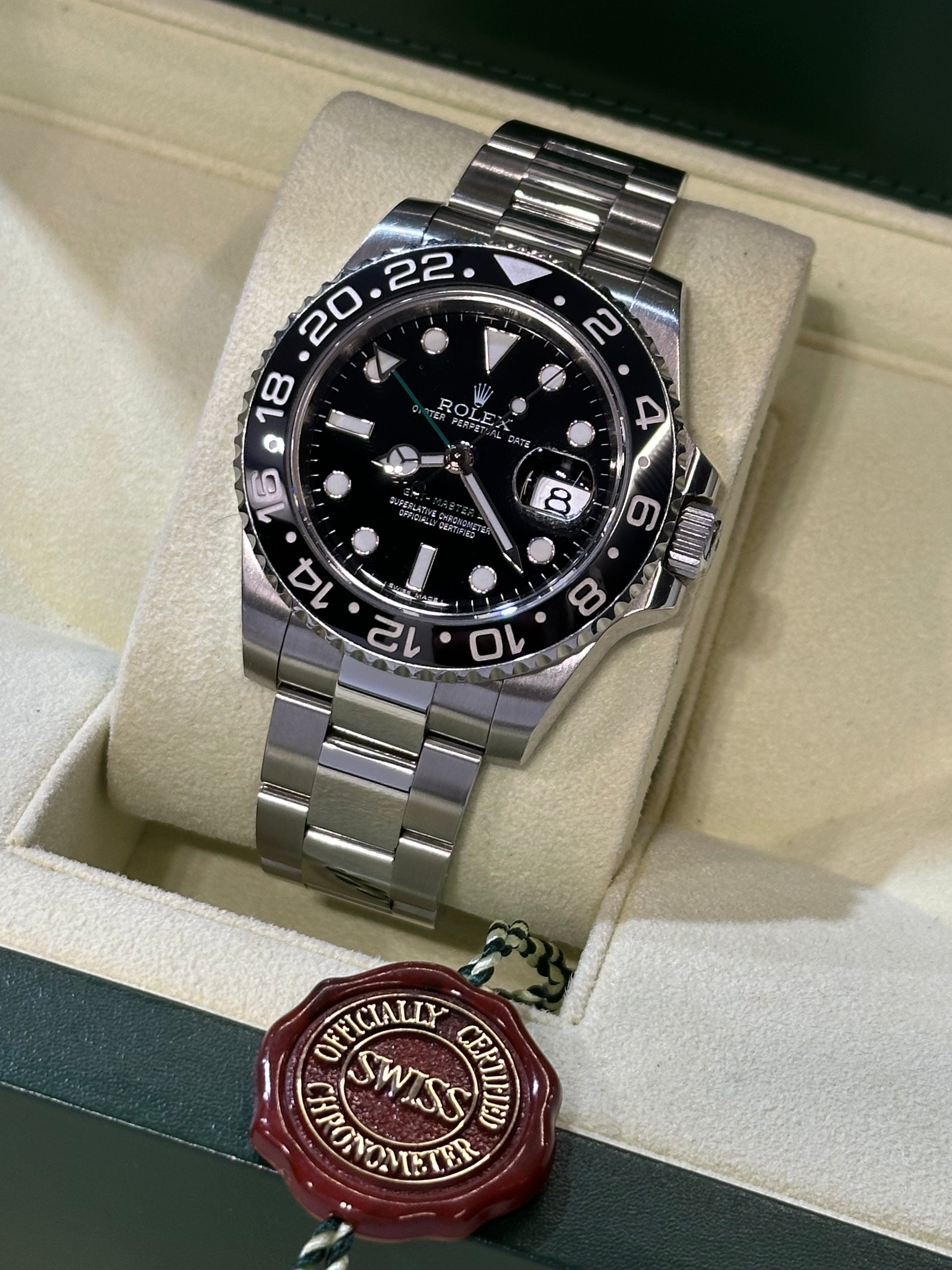 Rolex GMT-Master II 116710LN del 2009 SCATOLA e GARANZIA