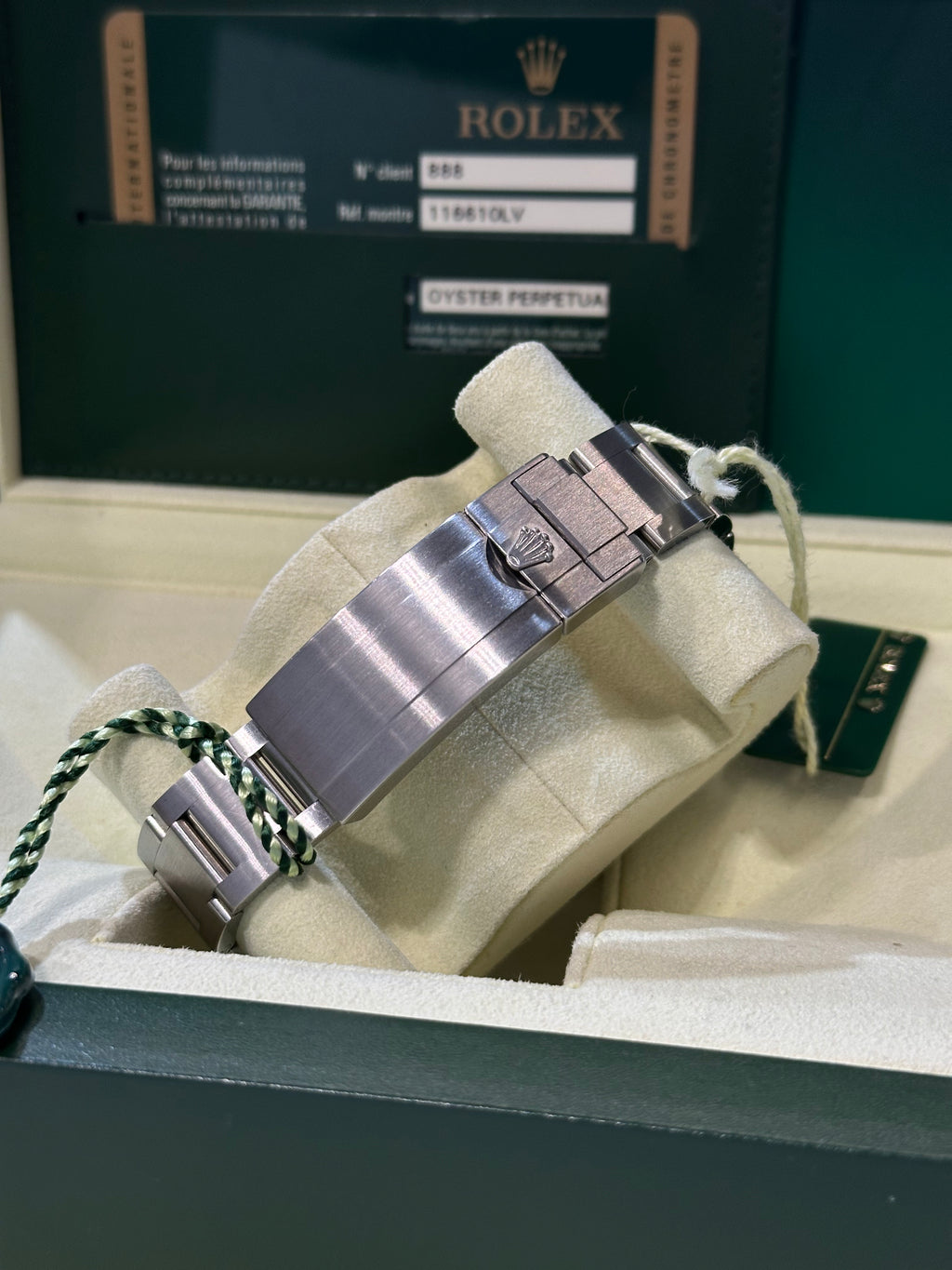 Rolex Submariner Date 116610LV "HULK" del 2013 FULL SET