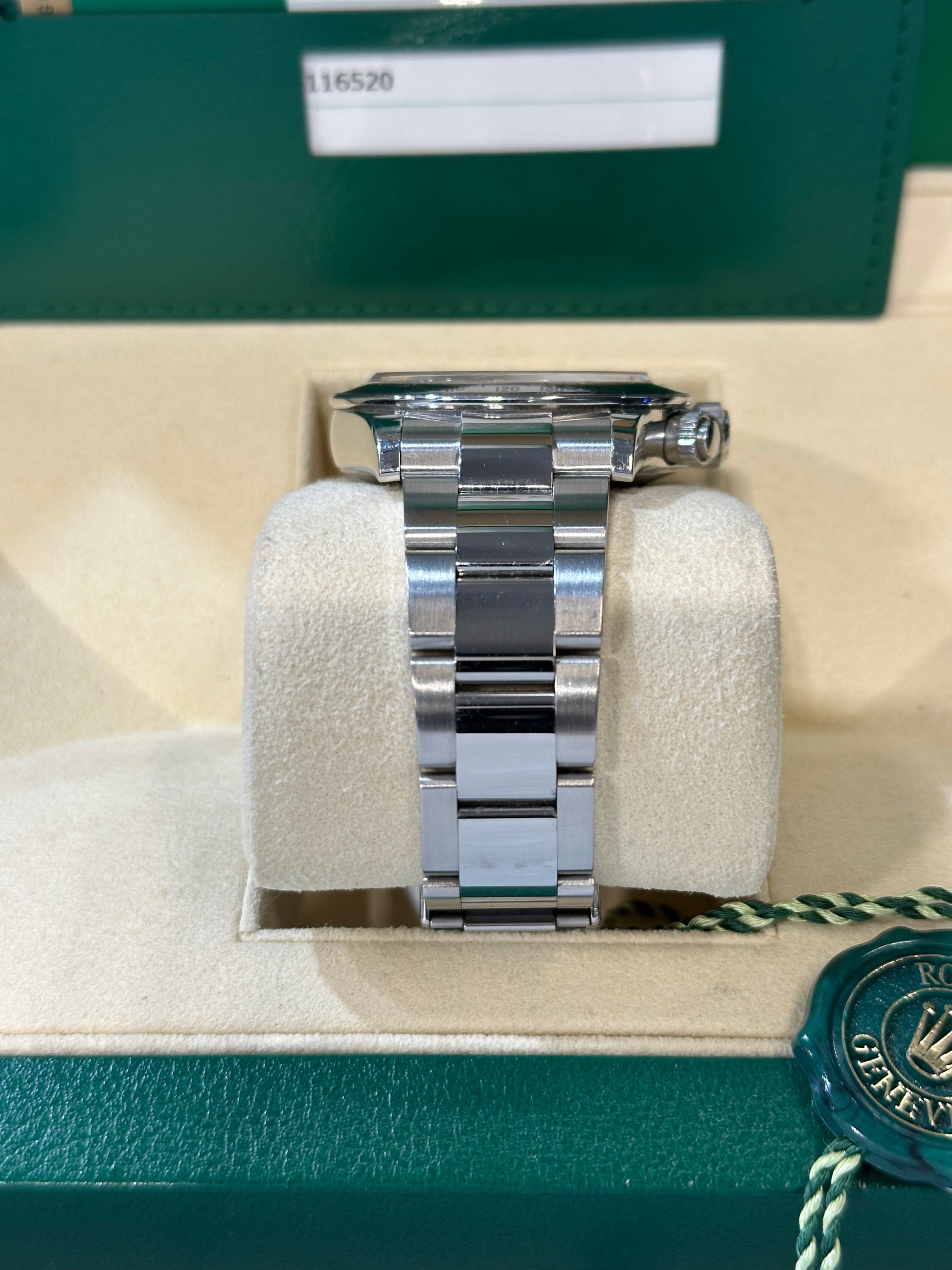 Rolex Daytona 116520 bianco del 2016 Chromalight "APH" Full Set