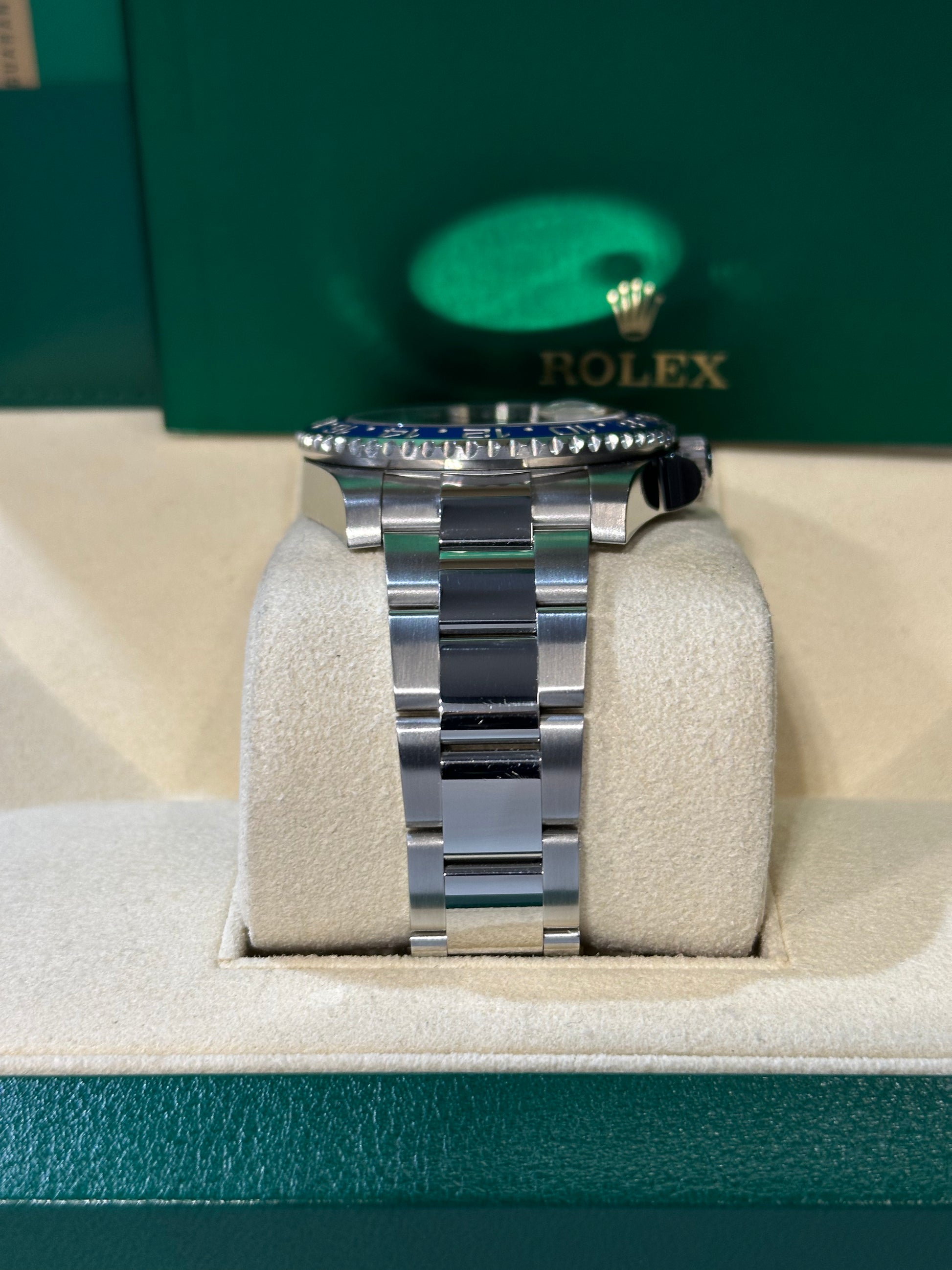 Rolex GMT-Master II Batman 116710BLNR del 2016 SCATOLA e GARANZIA