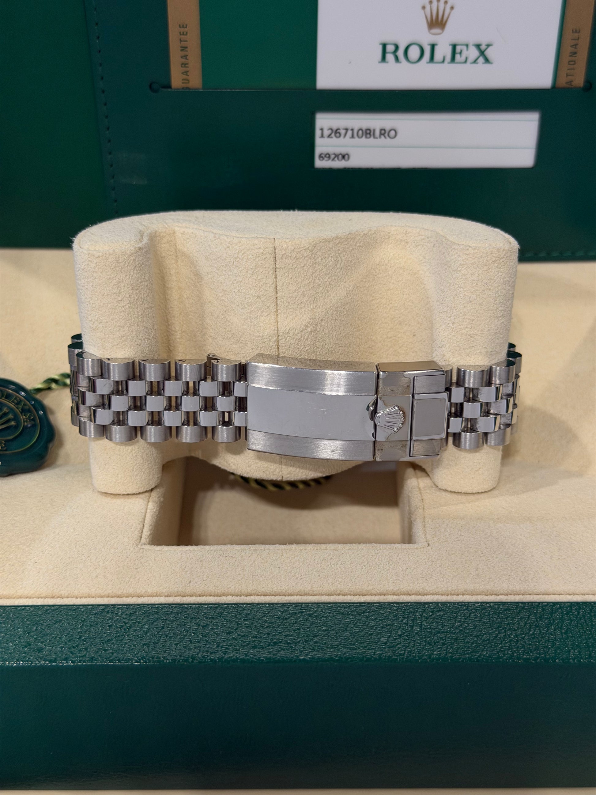 Rolex GMT-Master II 126710BLRO “Pepsi” del 2018 Full Set