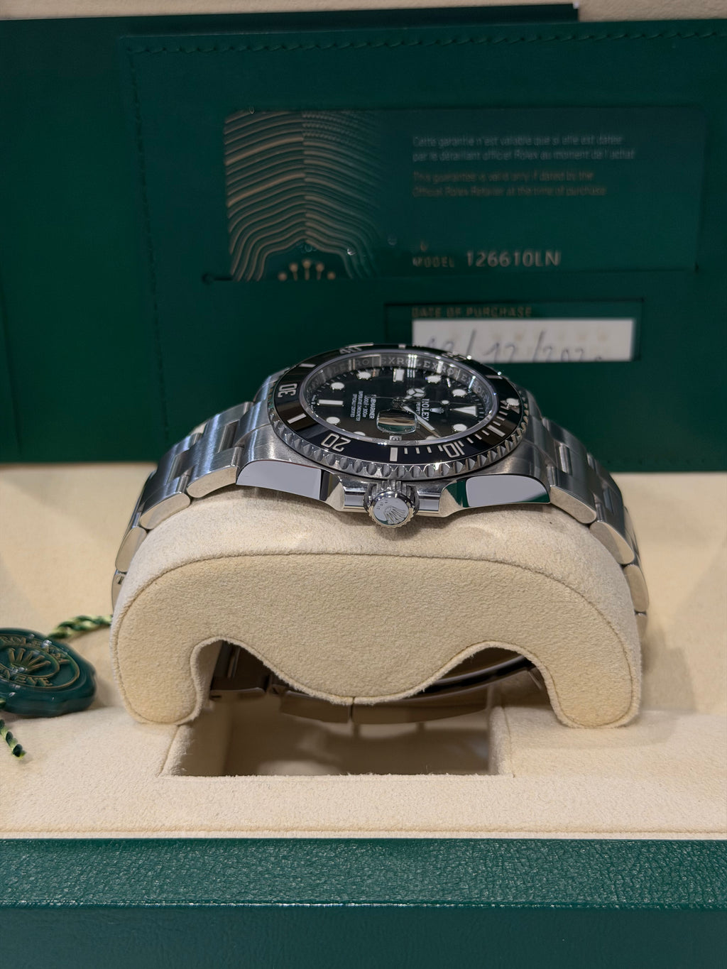 Rolex Submariner Date 126610LN del 2020 FULL SET