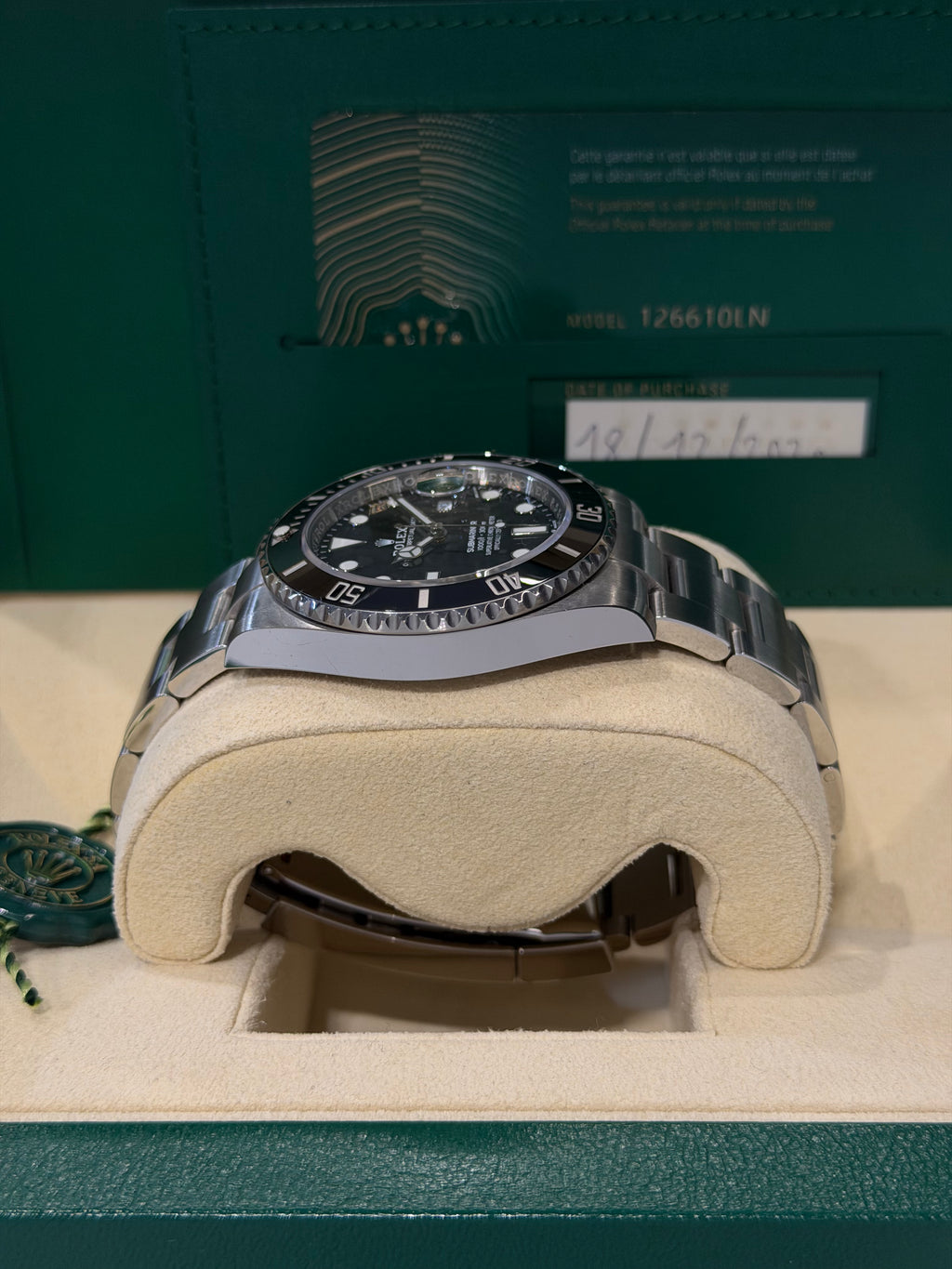 Rolex Submariner Date 126610LN del 2020 FULL SET