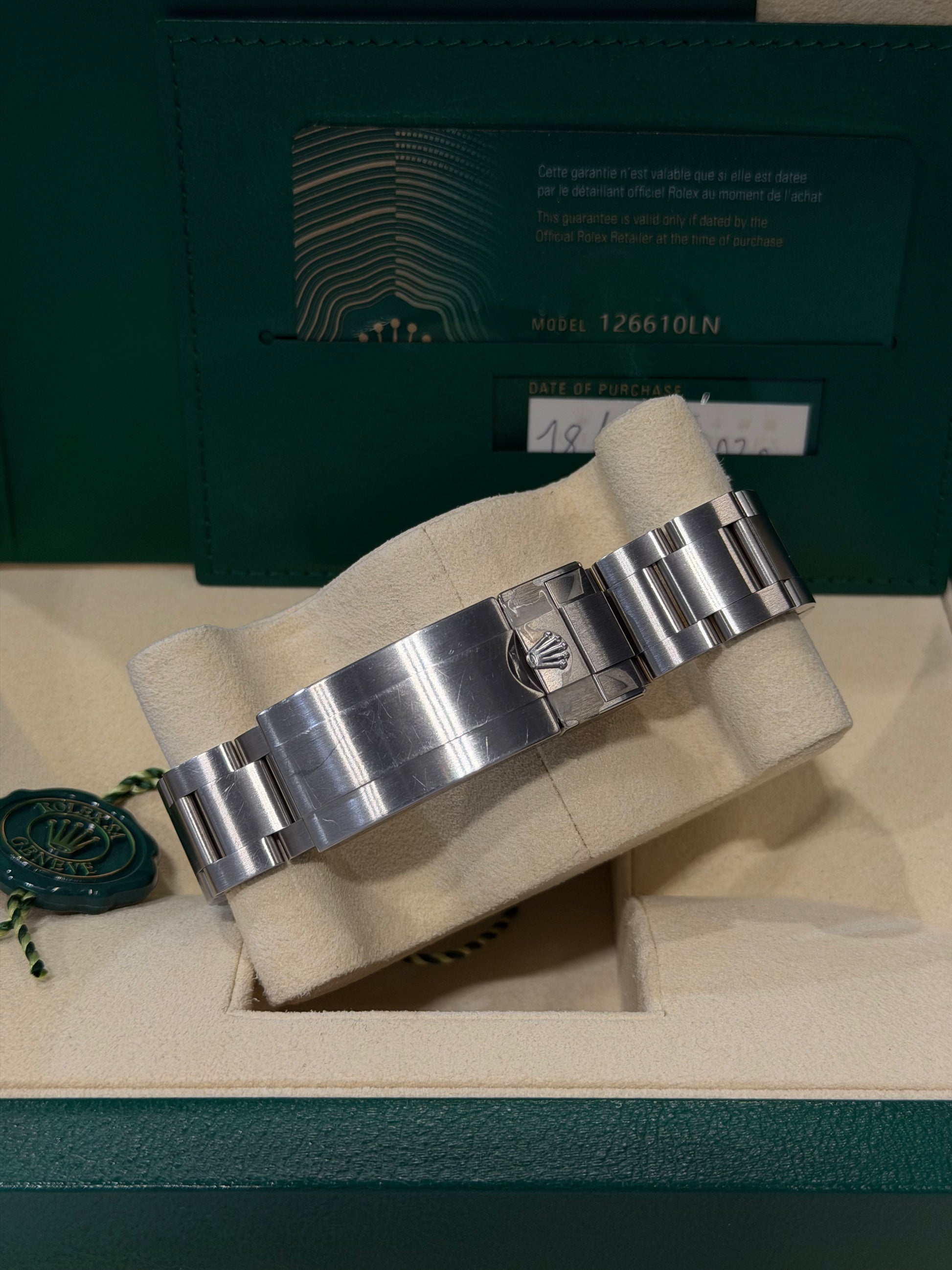 Rolex Submariner Date 126610LN del 2020 FULL SET