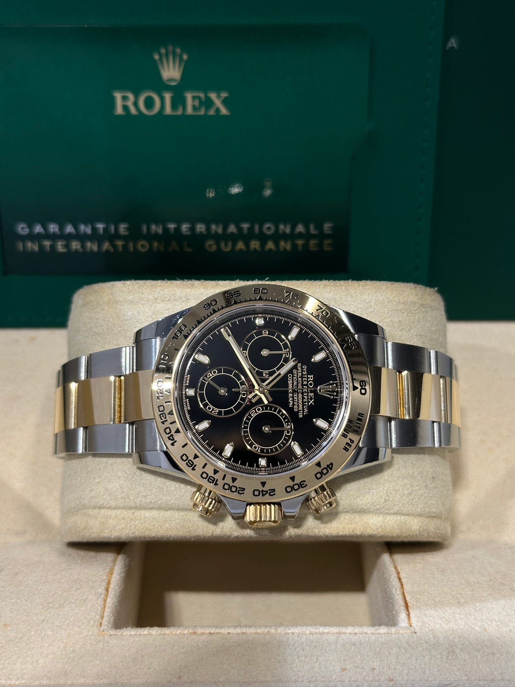 Rolex Daytona 116503 nero del 2022 FULL SET