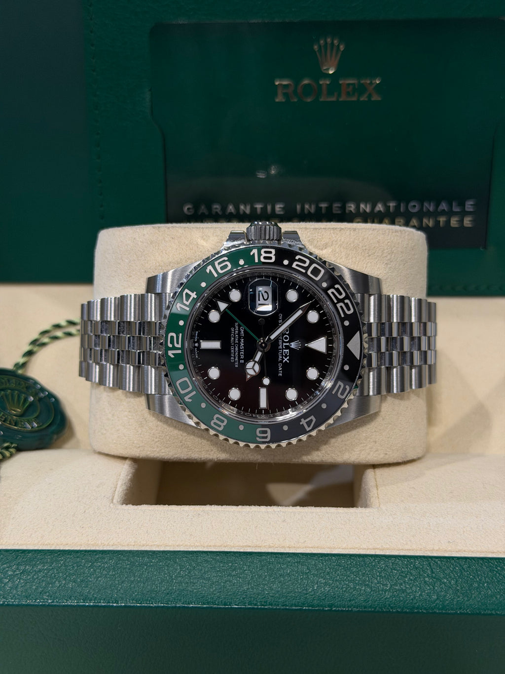 Rolex GMT-Master II “Sprite” 126720VTNR Jubilee 2023 Full Set Pari al Nuovo