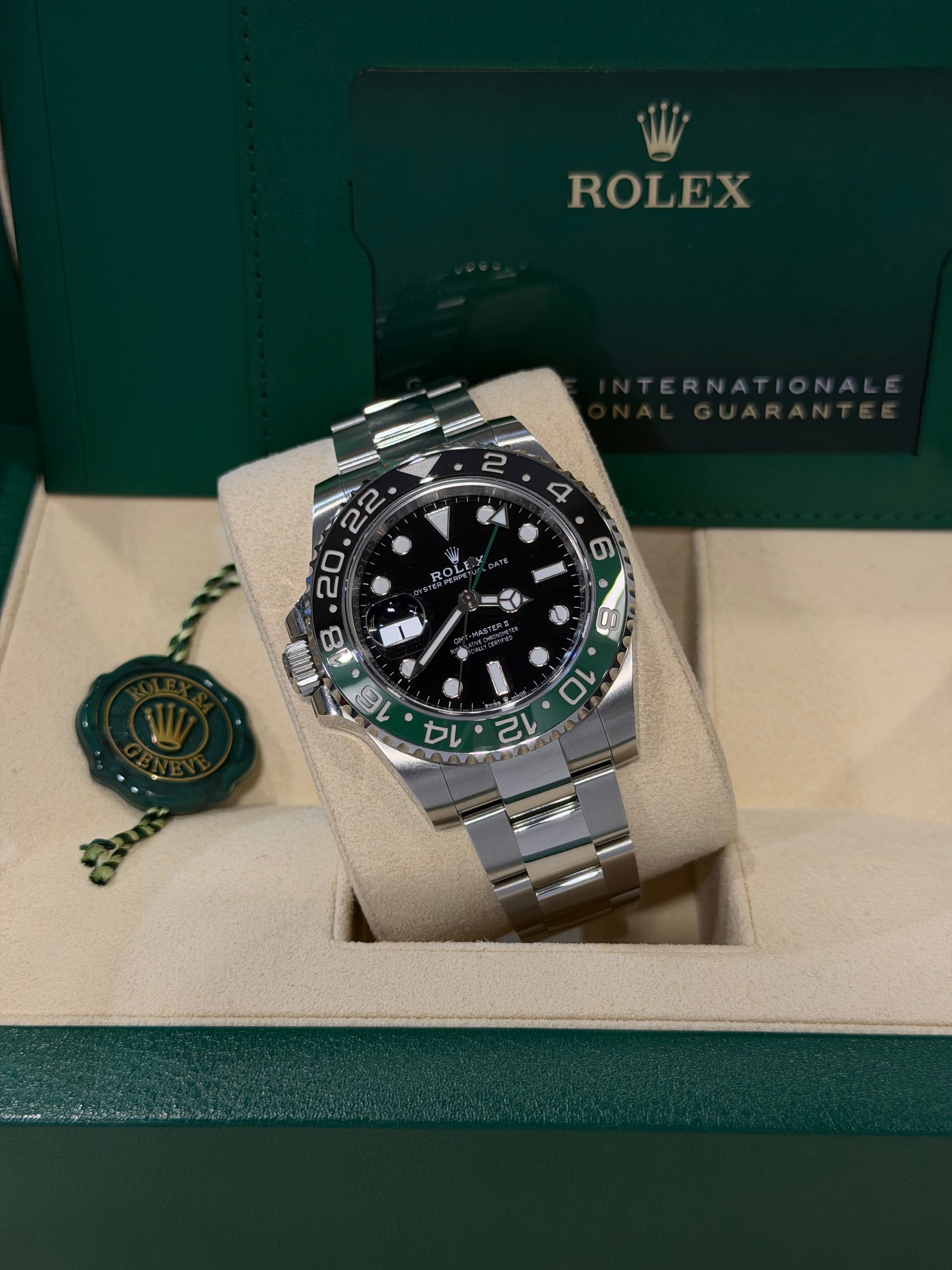 Rolex GMT-Master II Sprite 126720VTNR Oyster 2022 Full Set Eccellenti Condizioni