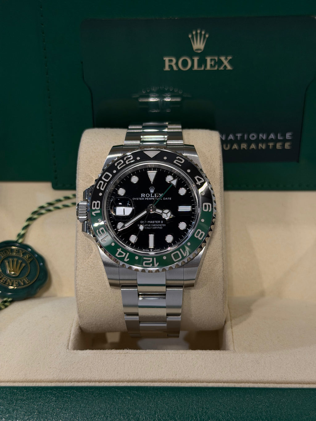 Rolex GMT-Master II Sprite 126720VTNR Oyster 2022 Full Set Eccellenti Condizioni