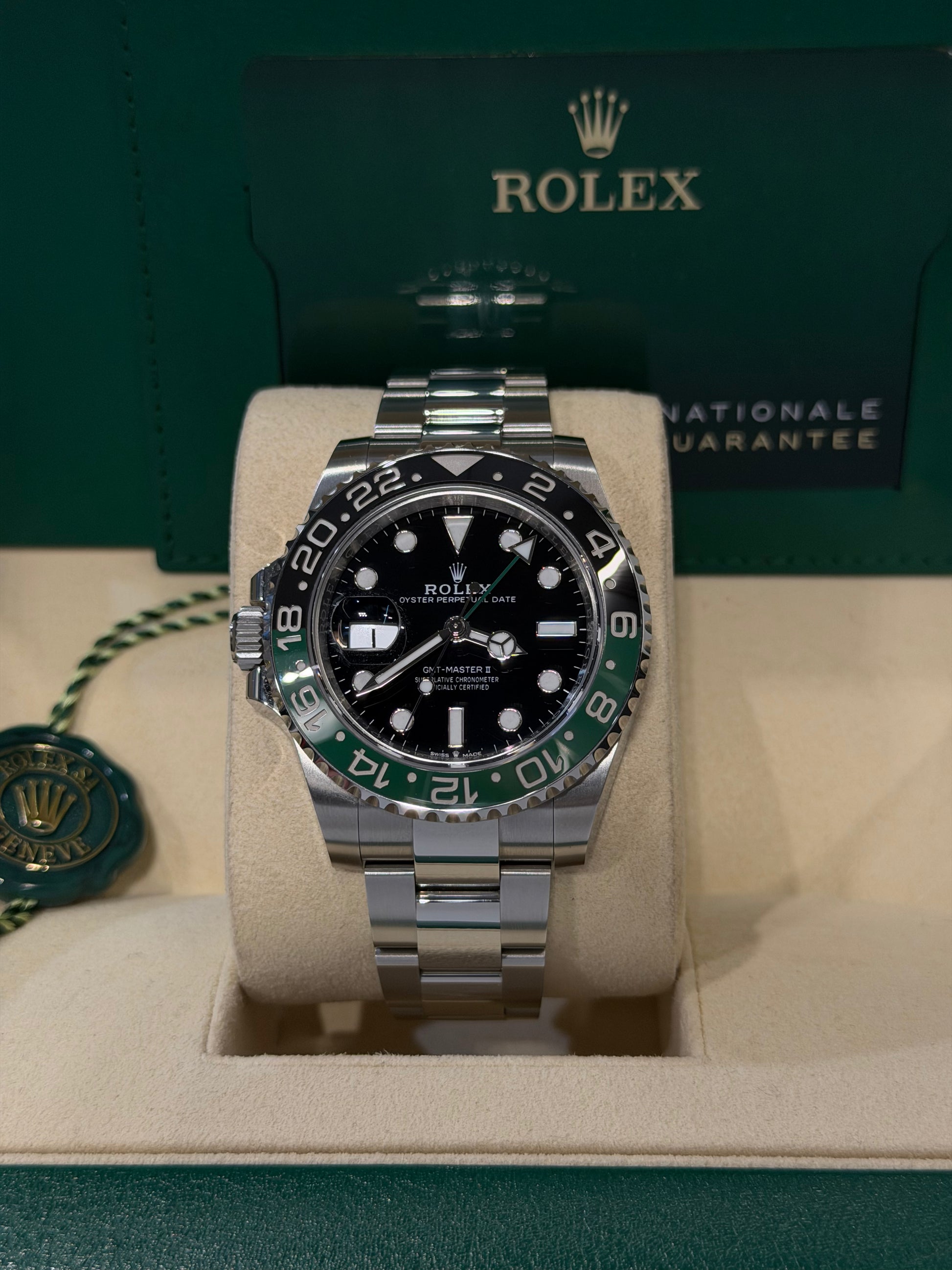 Rolex GMT-Master II Sprite 126720VTNR Oyster 2022 Full Set Eccellenti Condizioni
