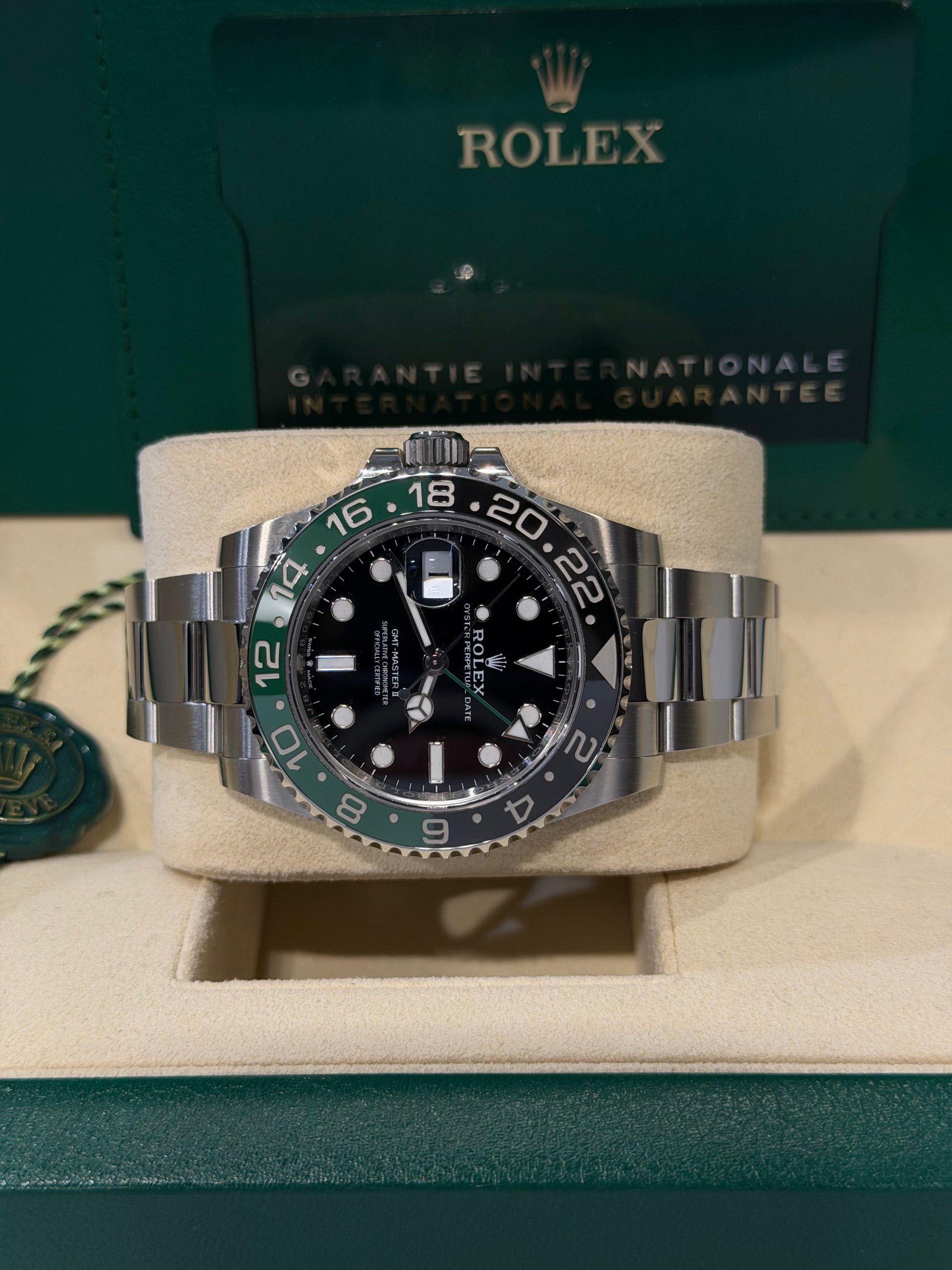 Rolex GMT-Master II Sprite 126720VTNR Oyster 2022 Full Set Eccellenti Condizioni