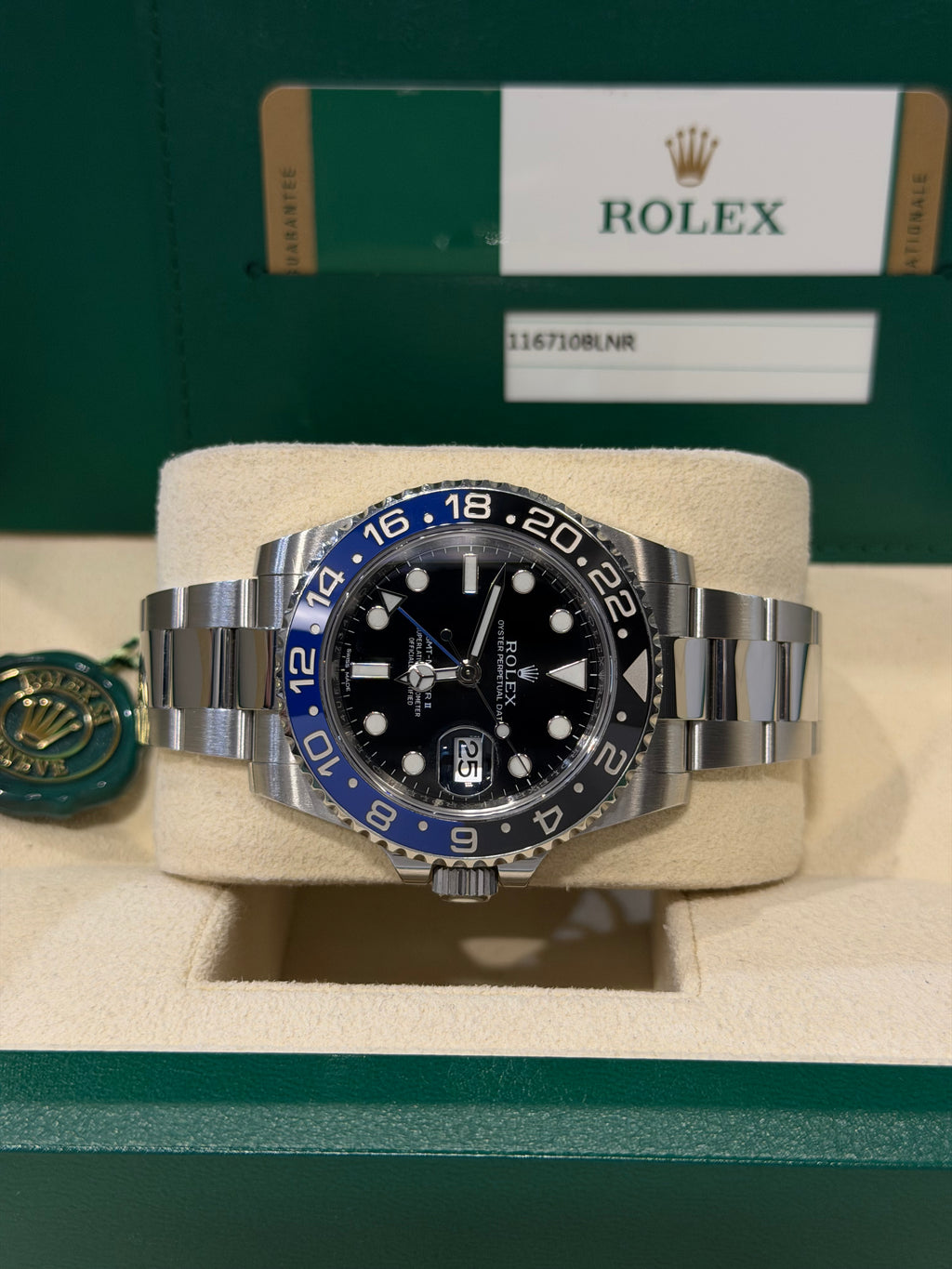 Rolex GMT-Master II Batman 116710BLNR
