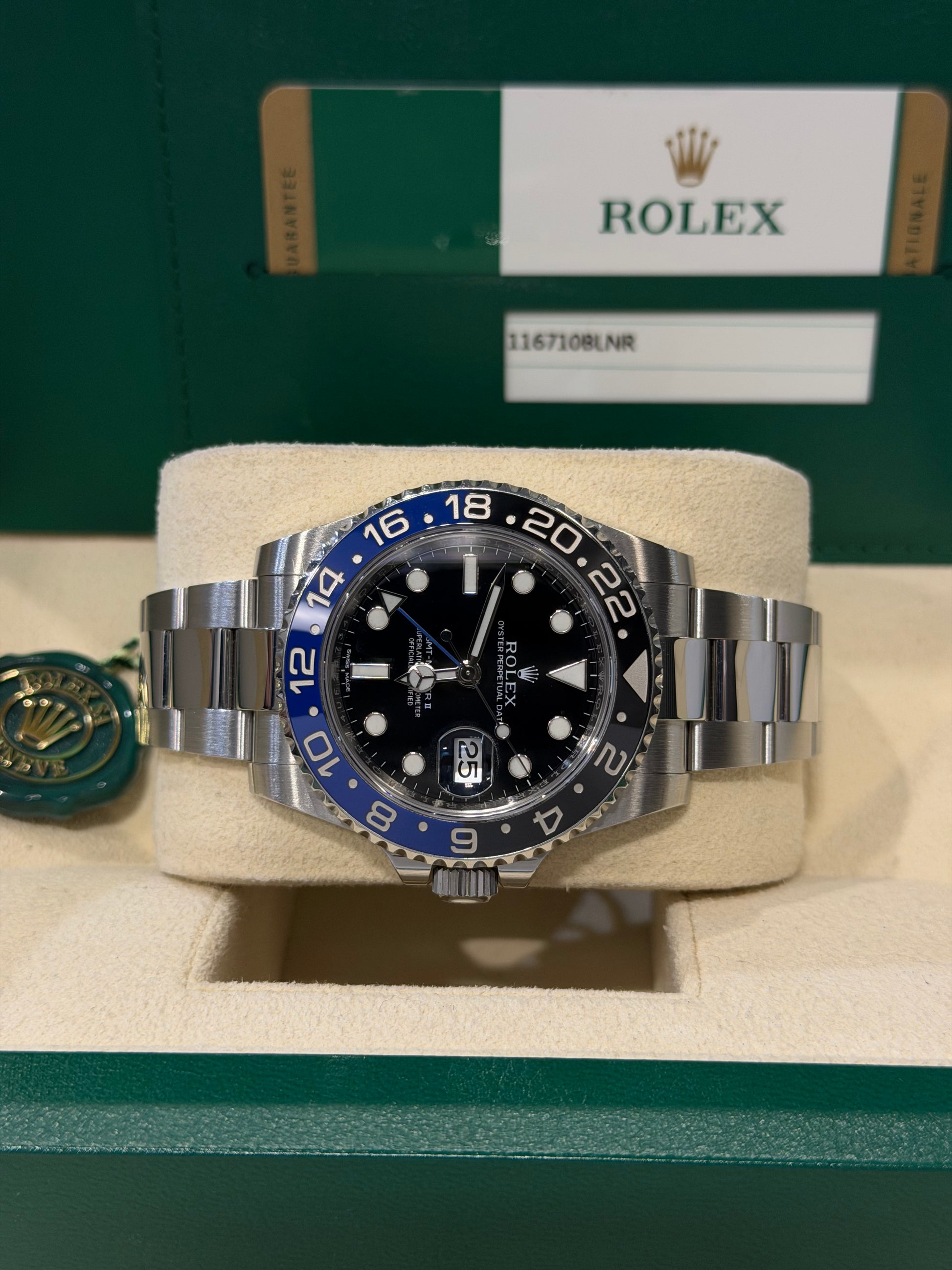 Rolex GMT-Master II Batman 116710BLNR